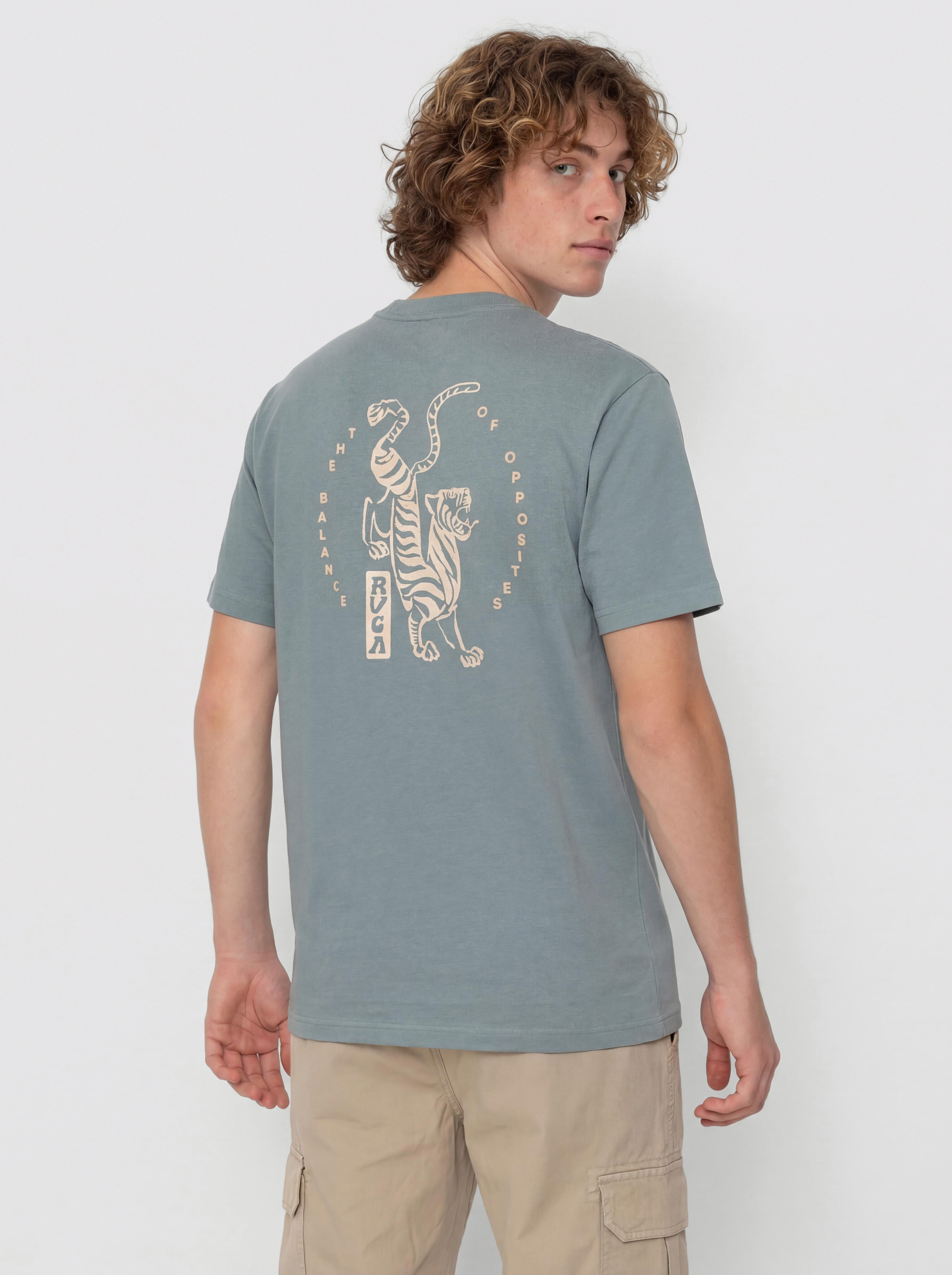 Футболка RVCA Balance Tiger (lead)