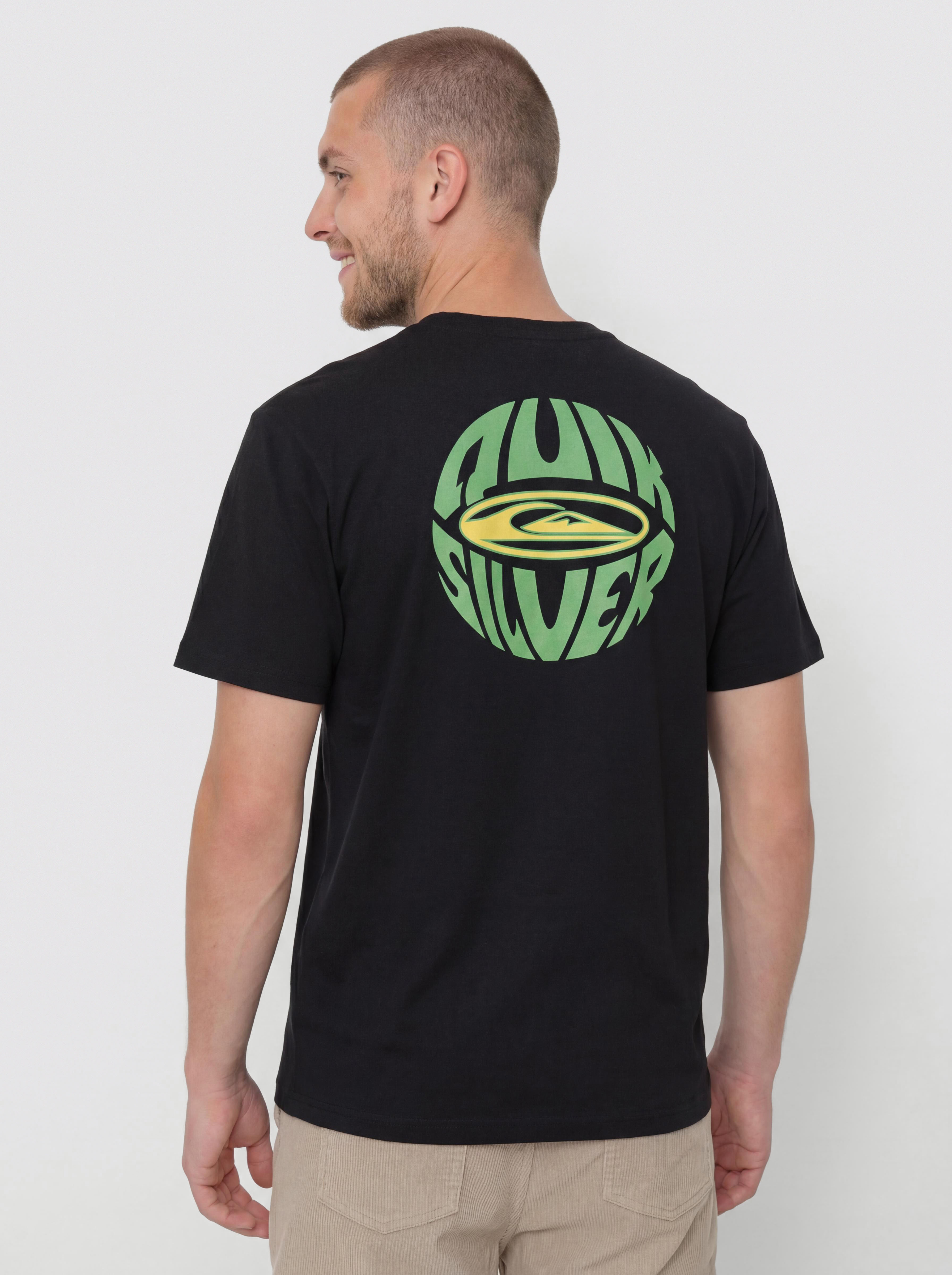 Футболка Quiksilver Quikglobe (black)