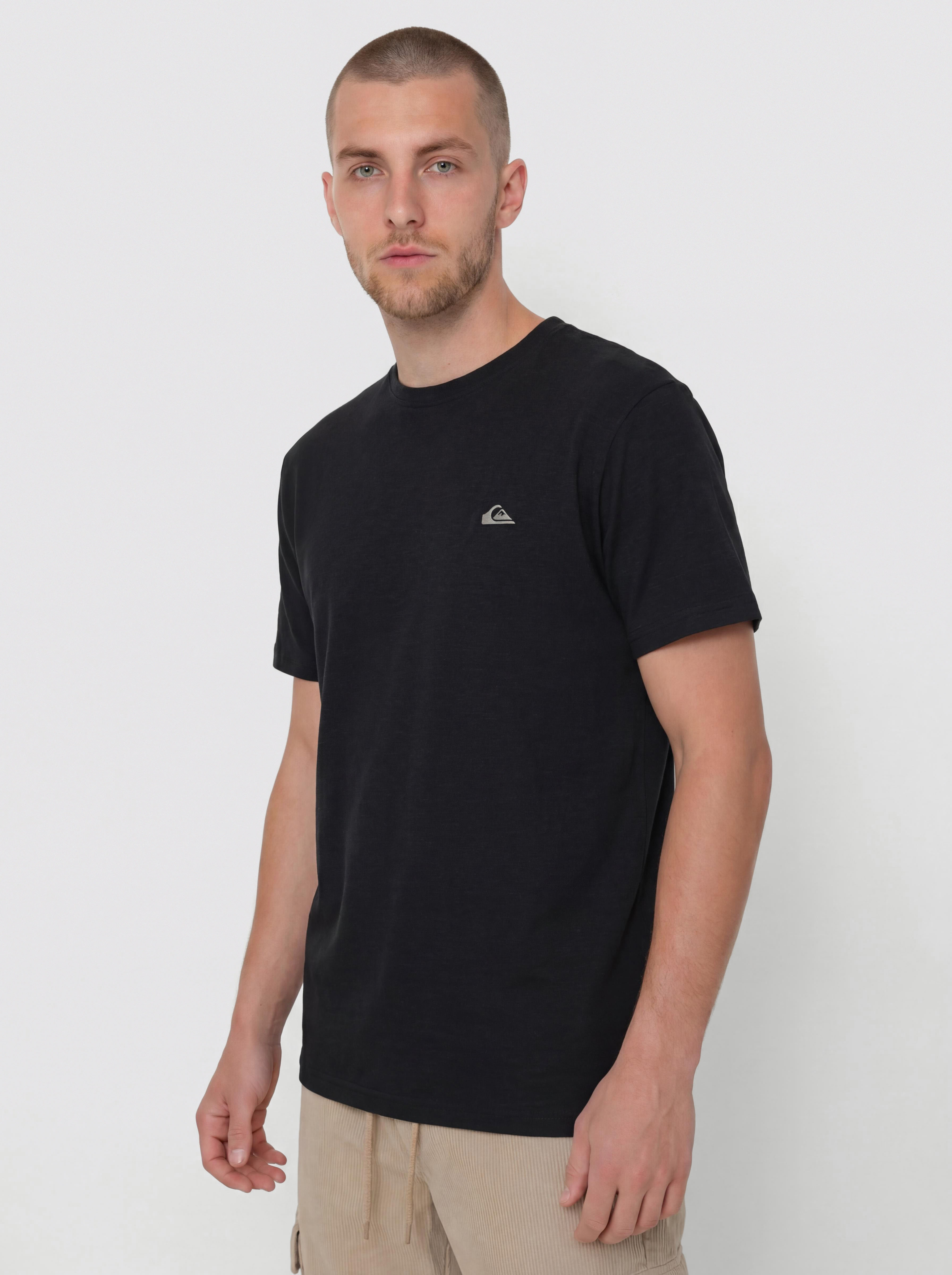 u0424u0443u0442u0431u043eu043bu043au0430 Quiksilver Slub Roundneck (black)