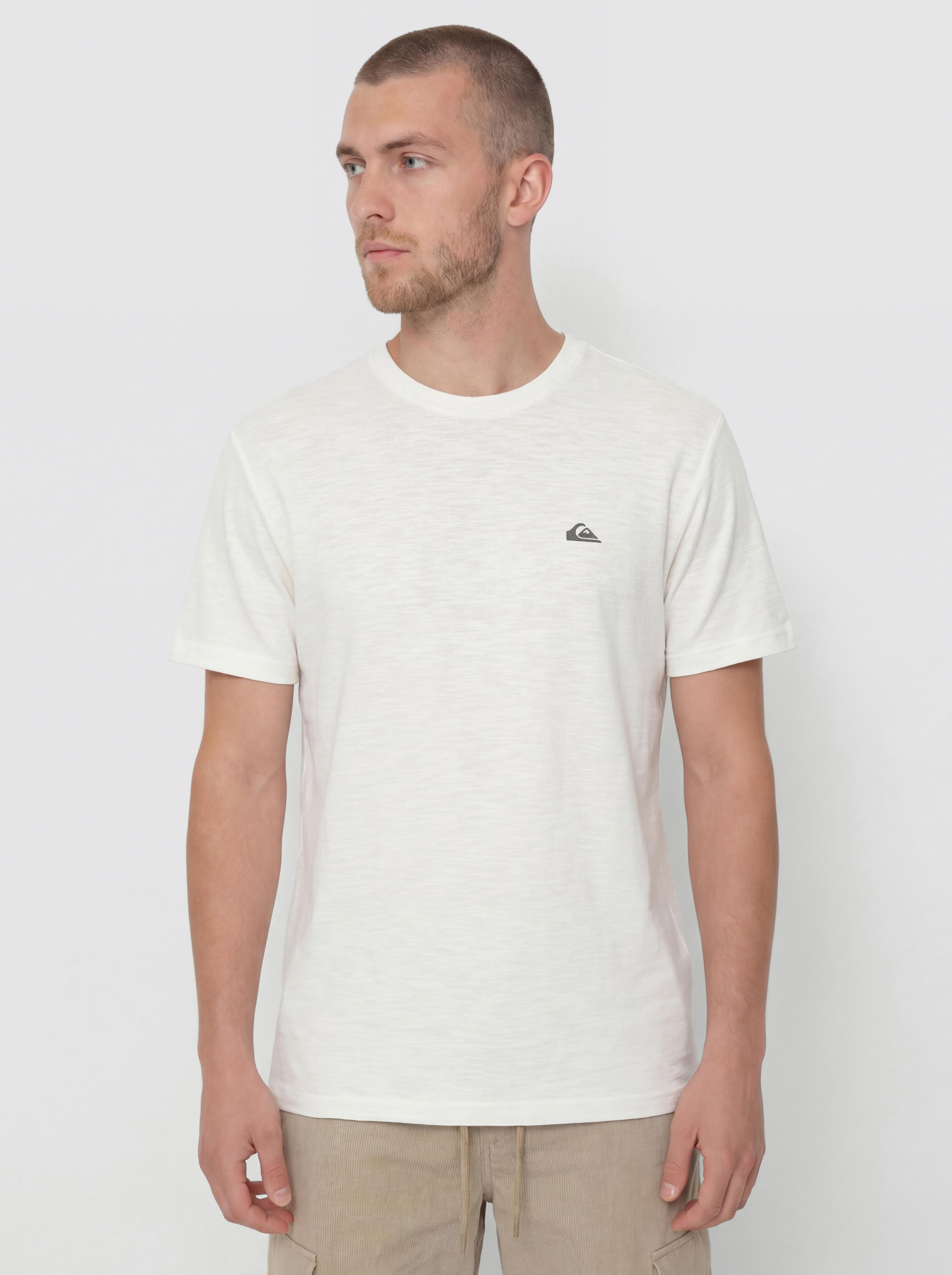 u0424u0443u0442u0431u043eu043bu043au0430 Quiksilver Slub Roundneck (snow white)