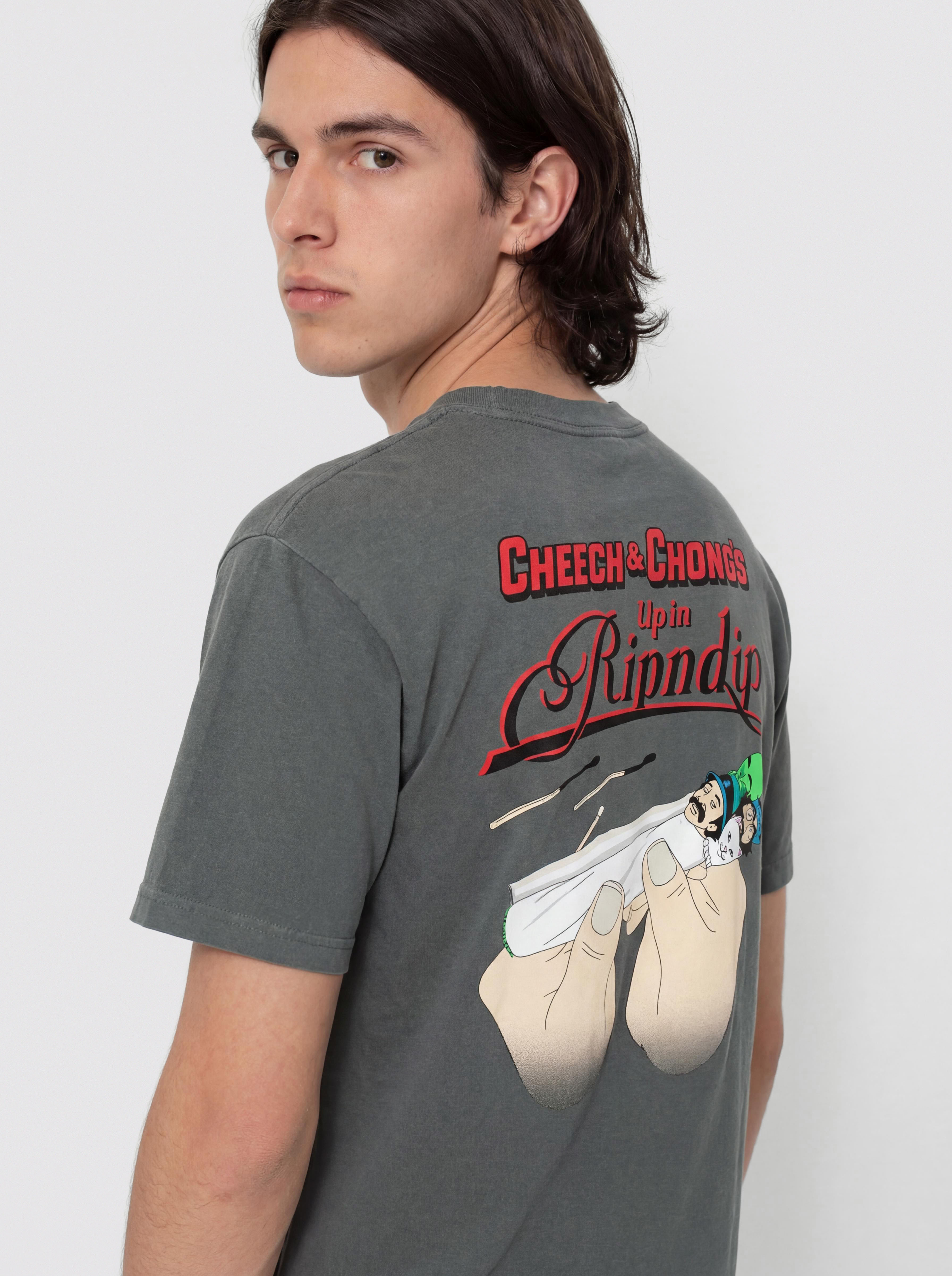 Футболка RipNDip Roll Me Up (charcoal)