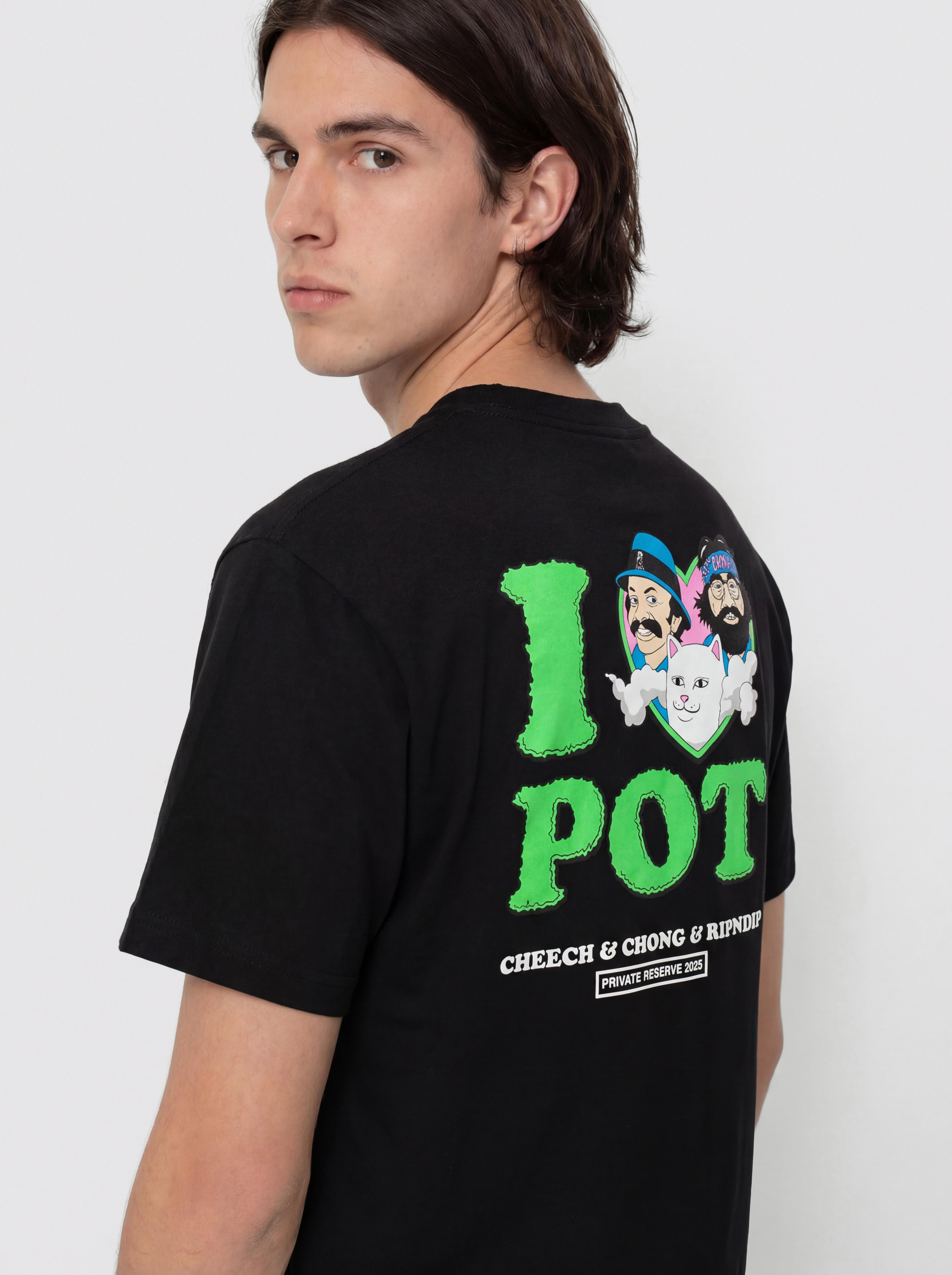 Футболка RipNDip I Love Pot (black)
