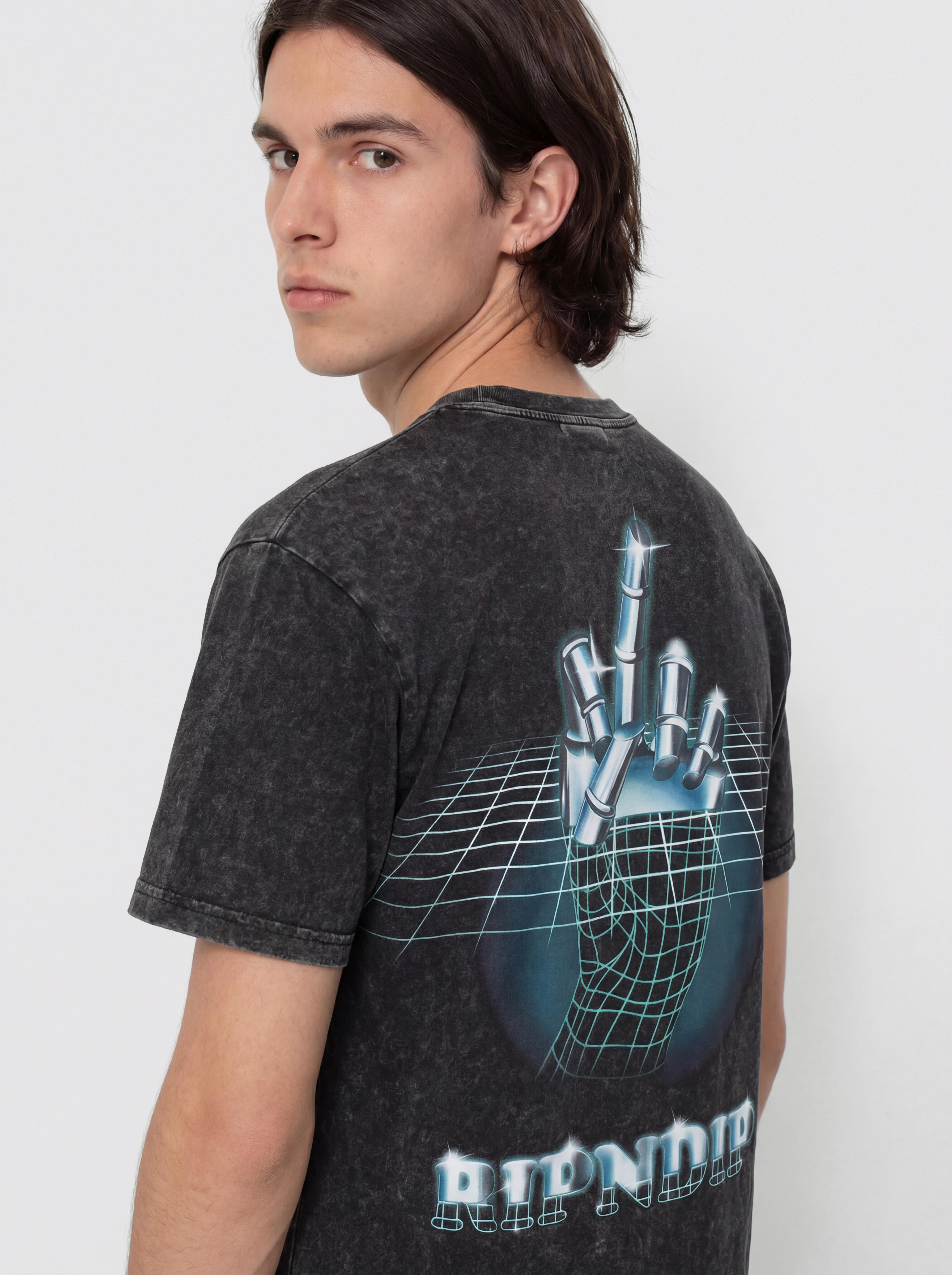 Футболка RipNDip Afterlife (black wash)