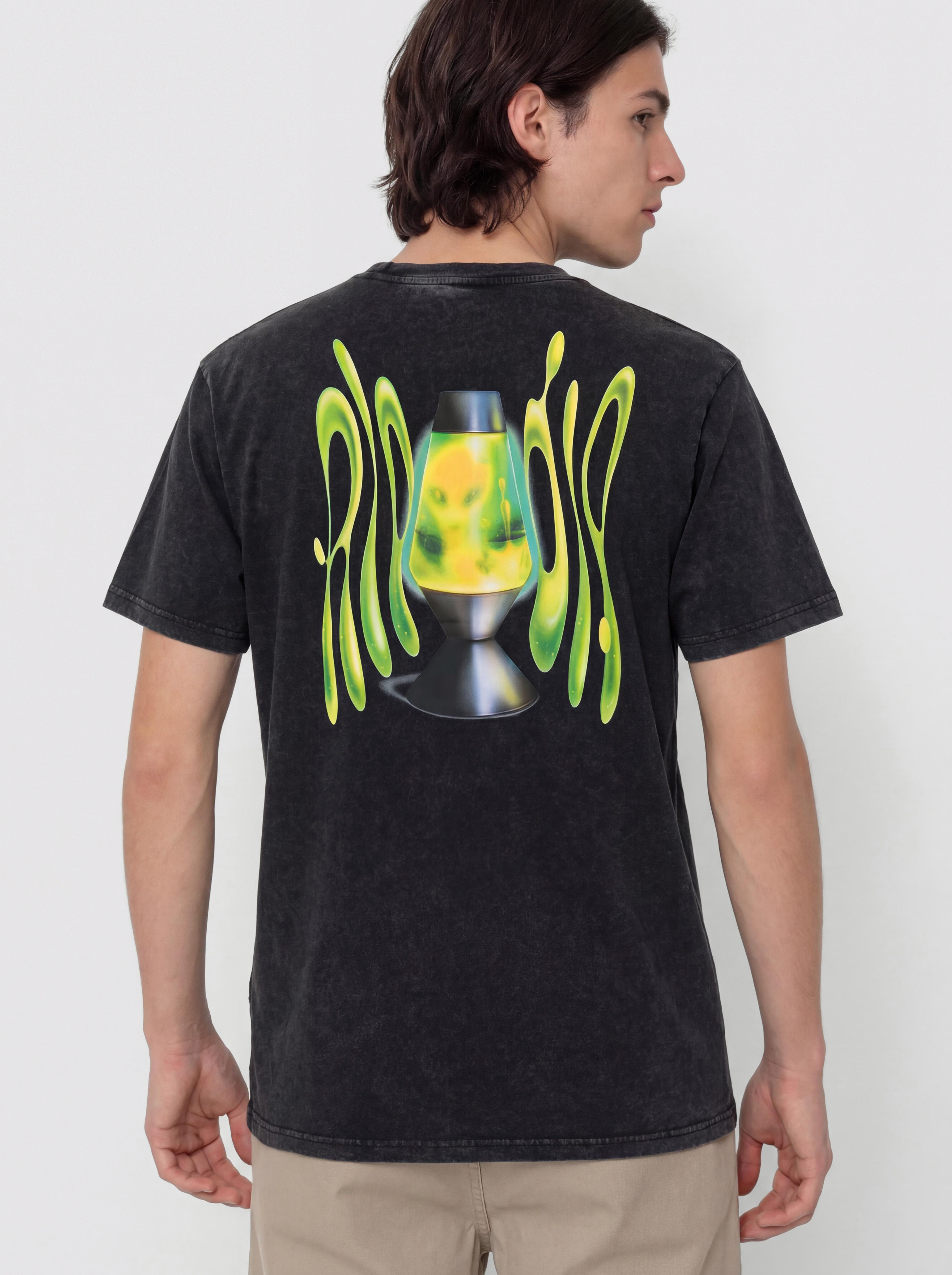 Футболка RipNDip Lava Lamp (black vintage wash)