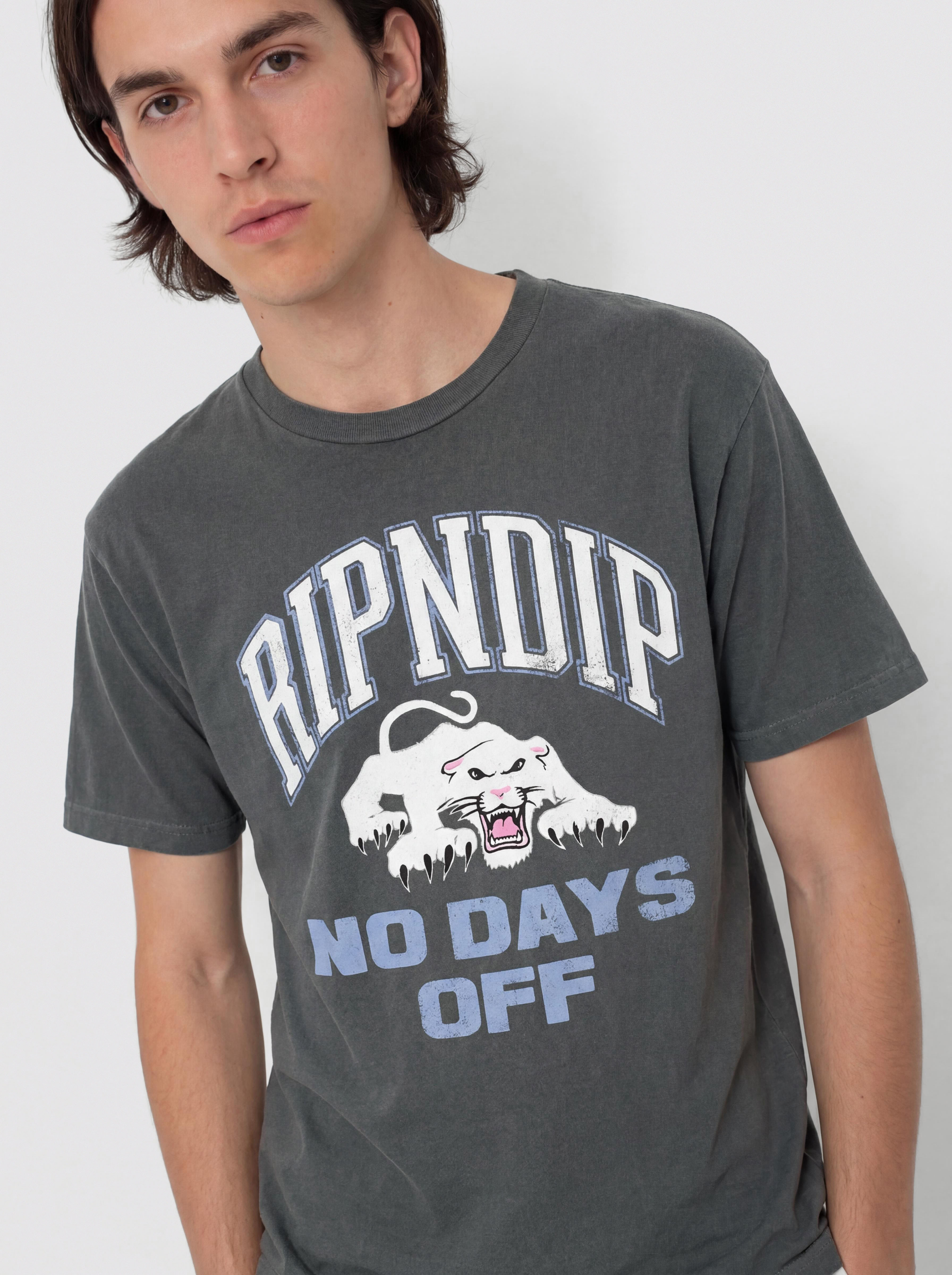 Футболка RipNDip White Panther (charcoal)