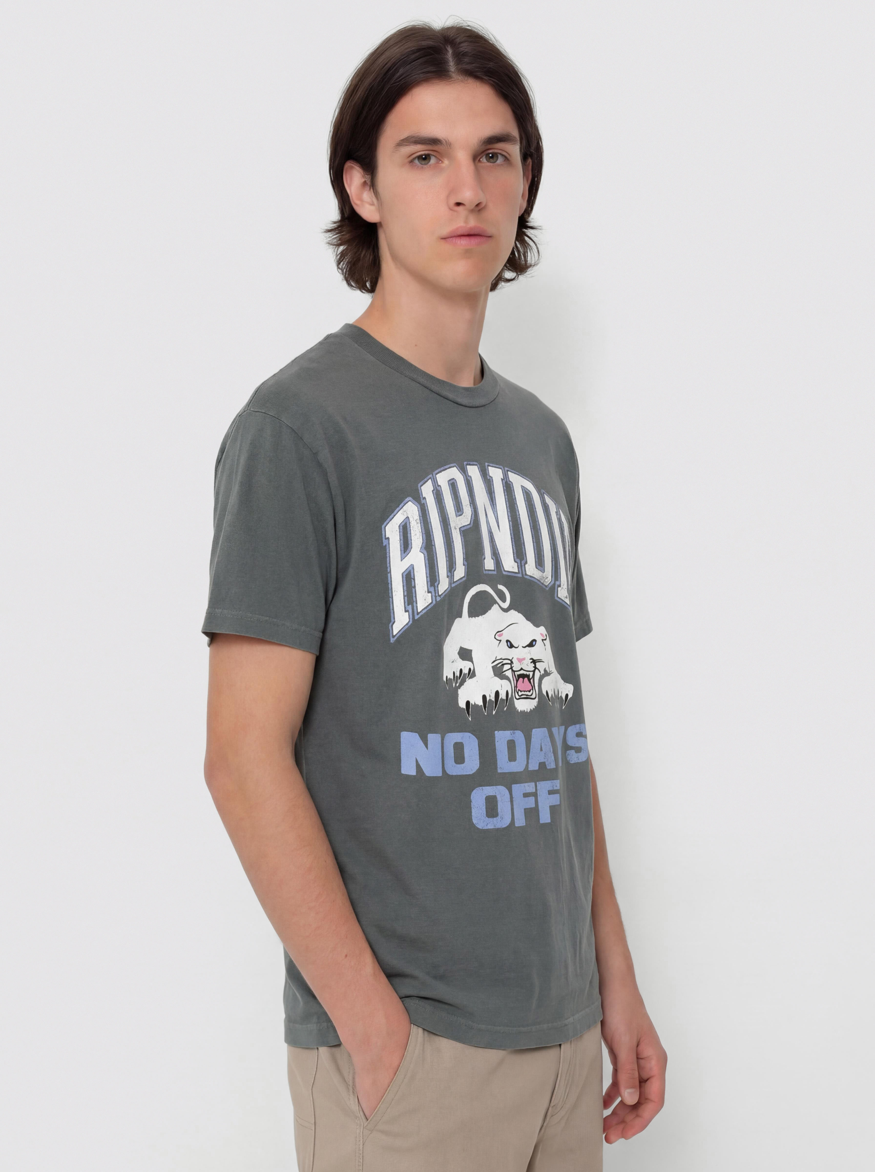 Футболка RipNDip White Panther (charcoal)