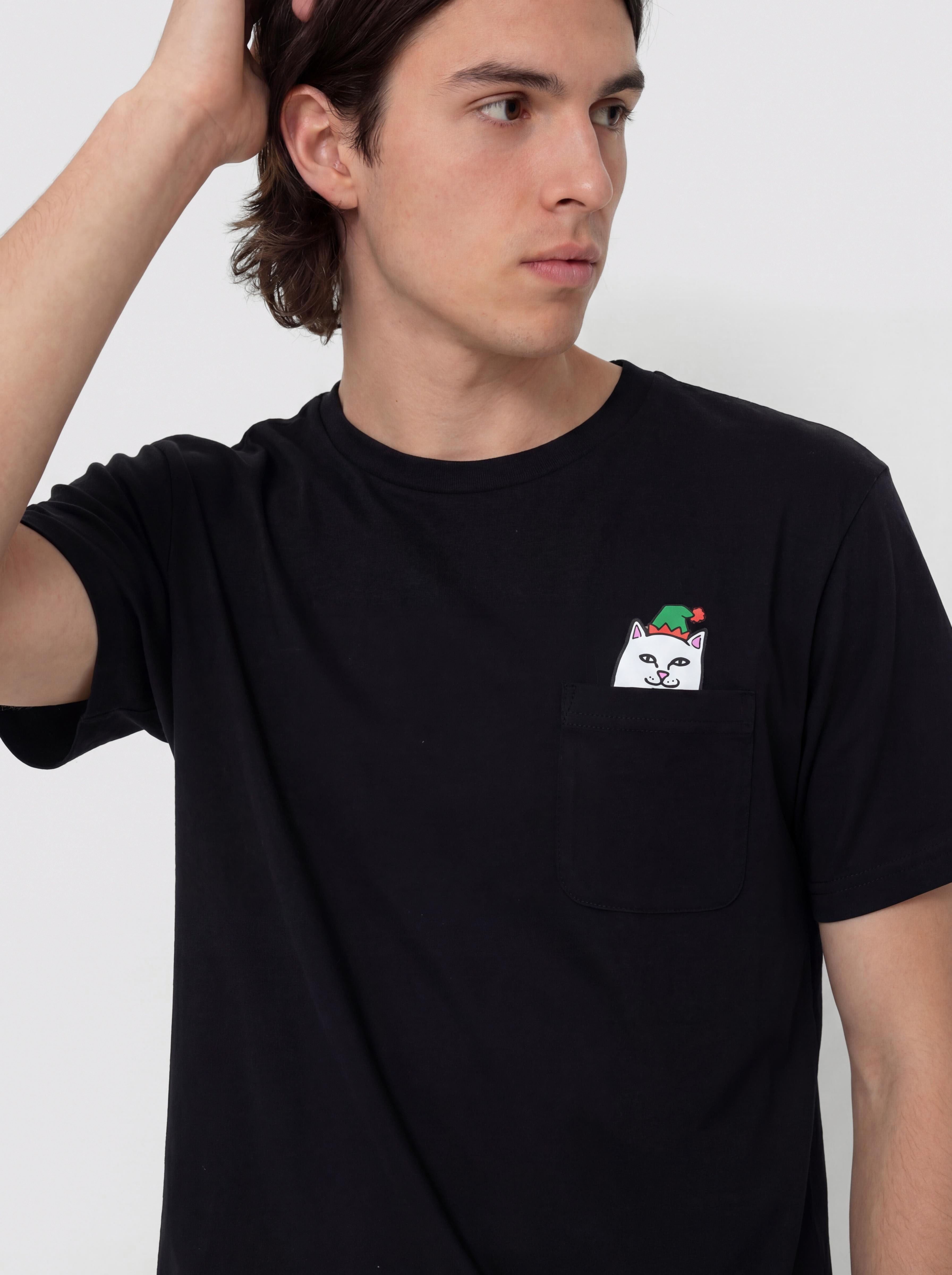 Футболка RipNDip Nermal Elf Pocket (black)