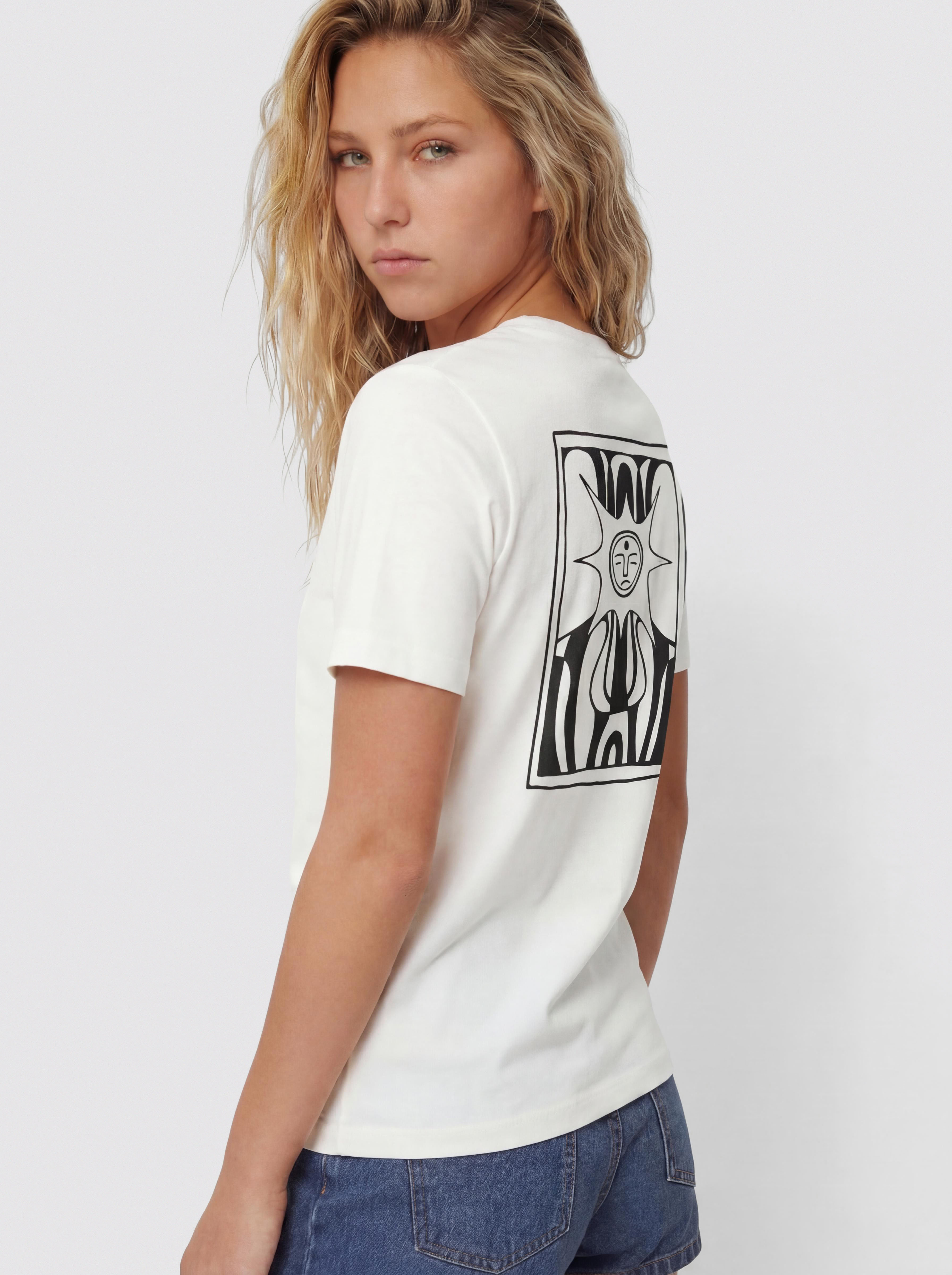 Футболка Volcom Radical Daze Up Wmn (off white)