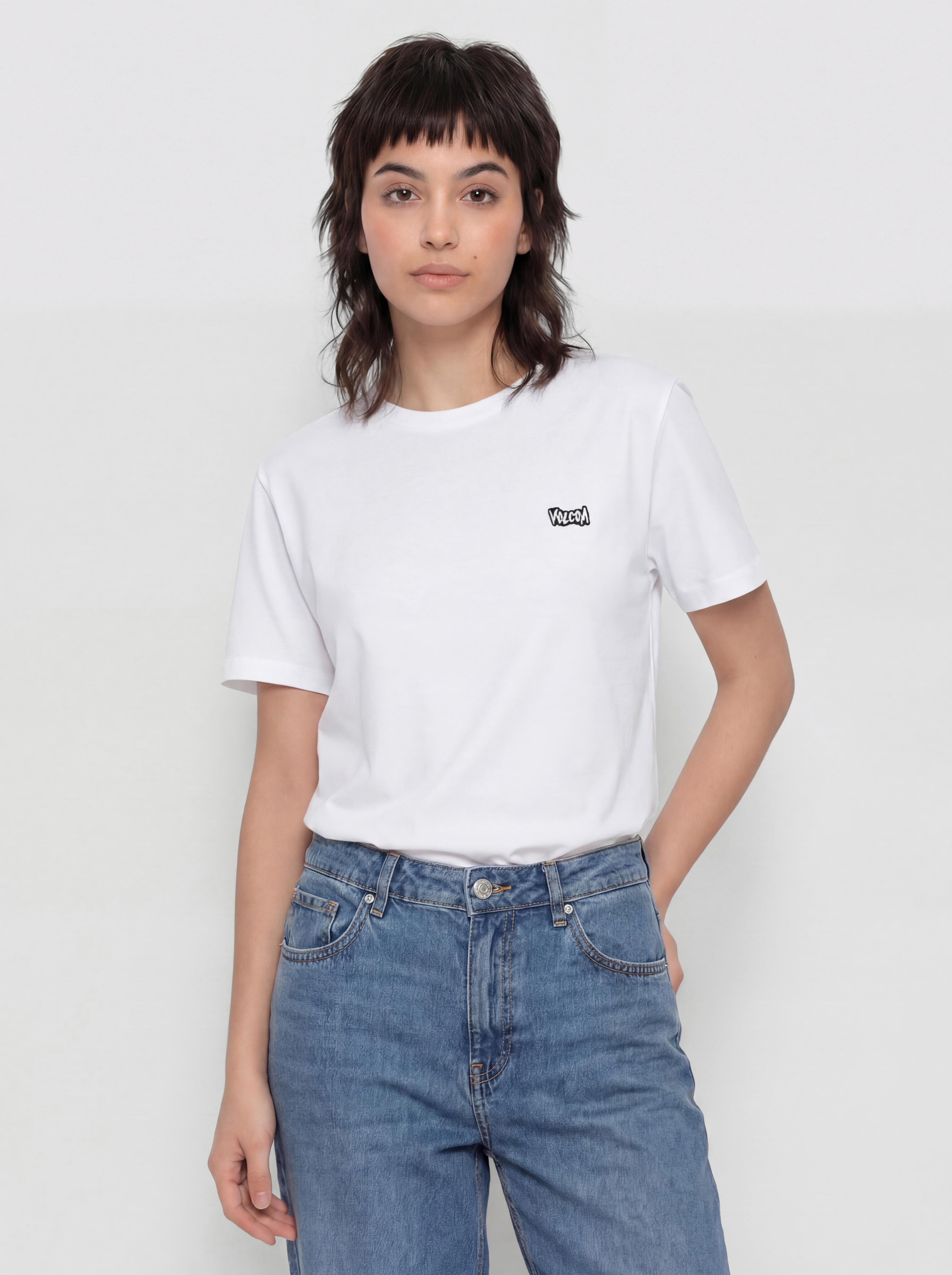 Футболка Volcom Spikstone Wmn (white)
