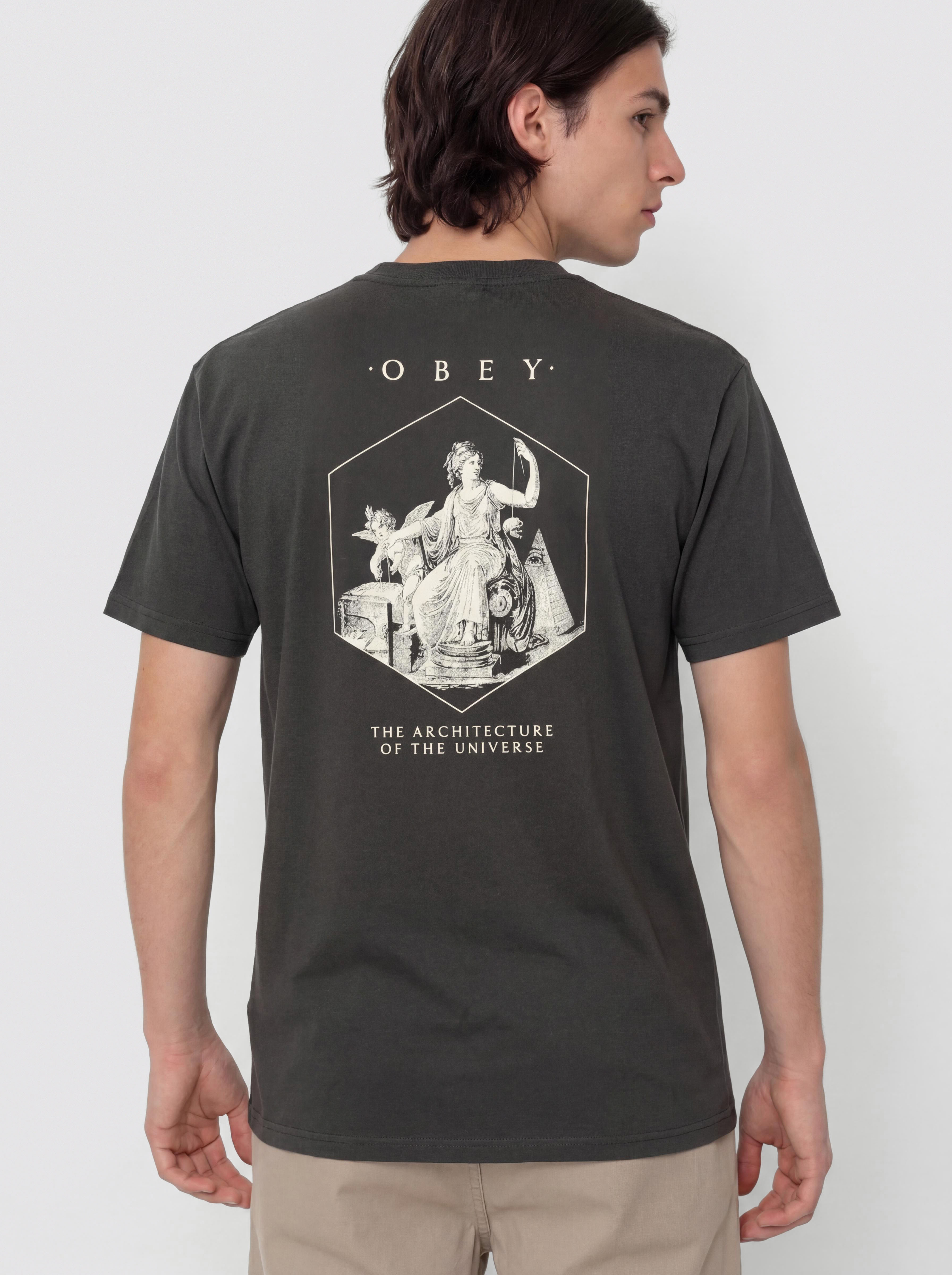 Футболка OBEY Architecture Of The Uni (vintage black)