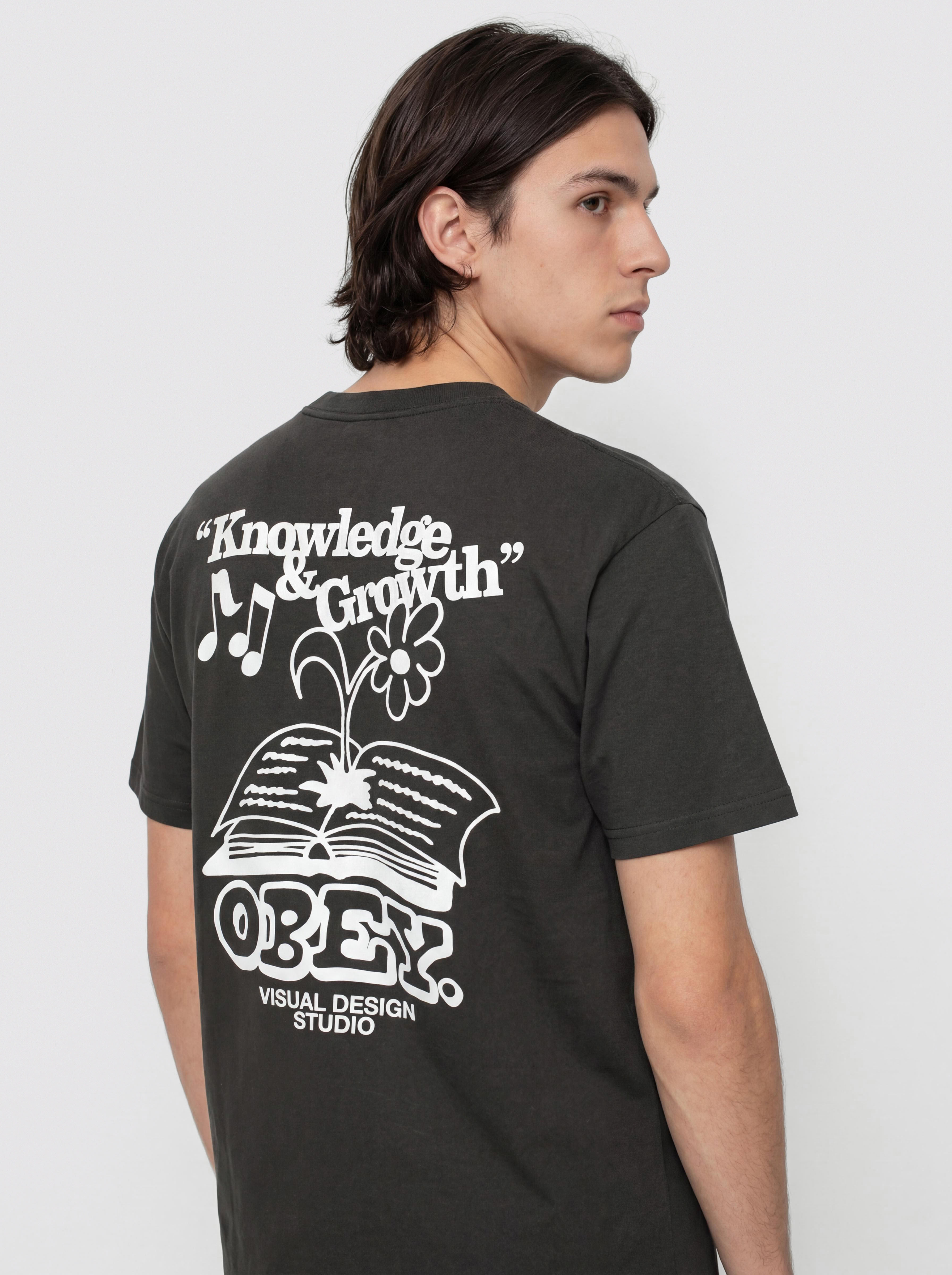 Футболка OBEY Obey Knowledge & Growth