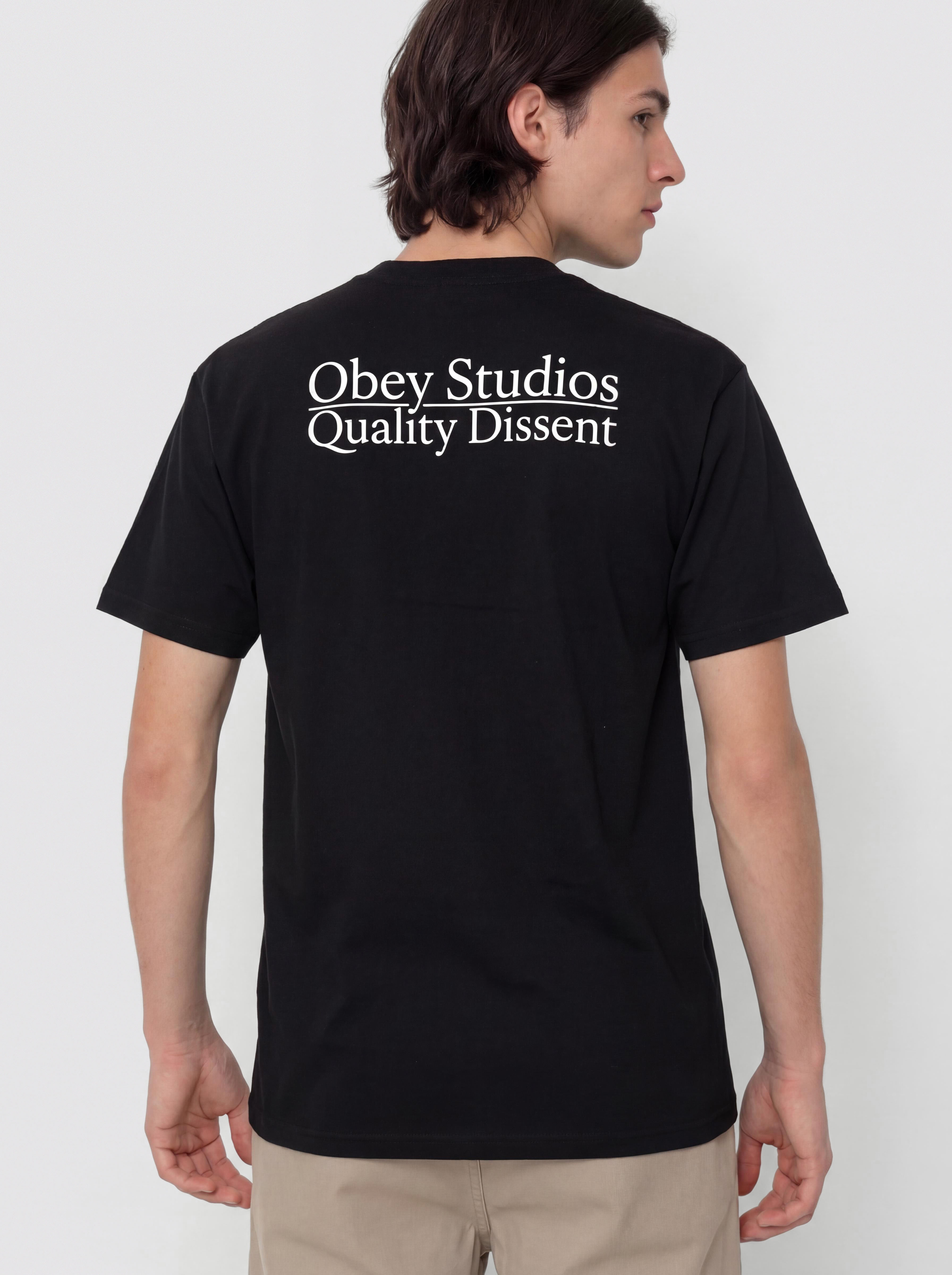 Футболка OBEY Studios Quality Dissent (black)