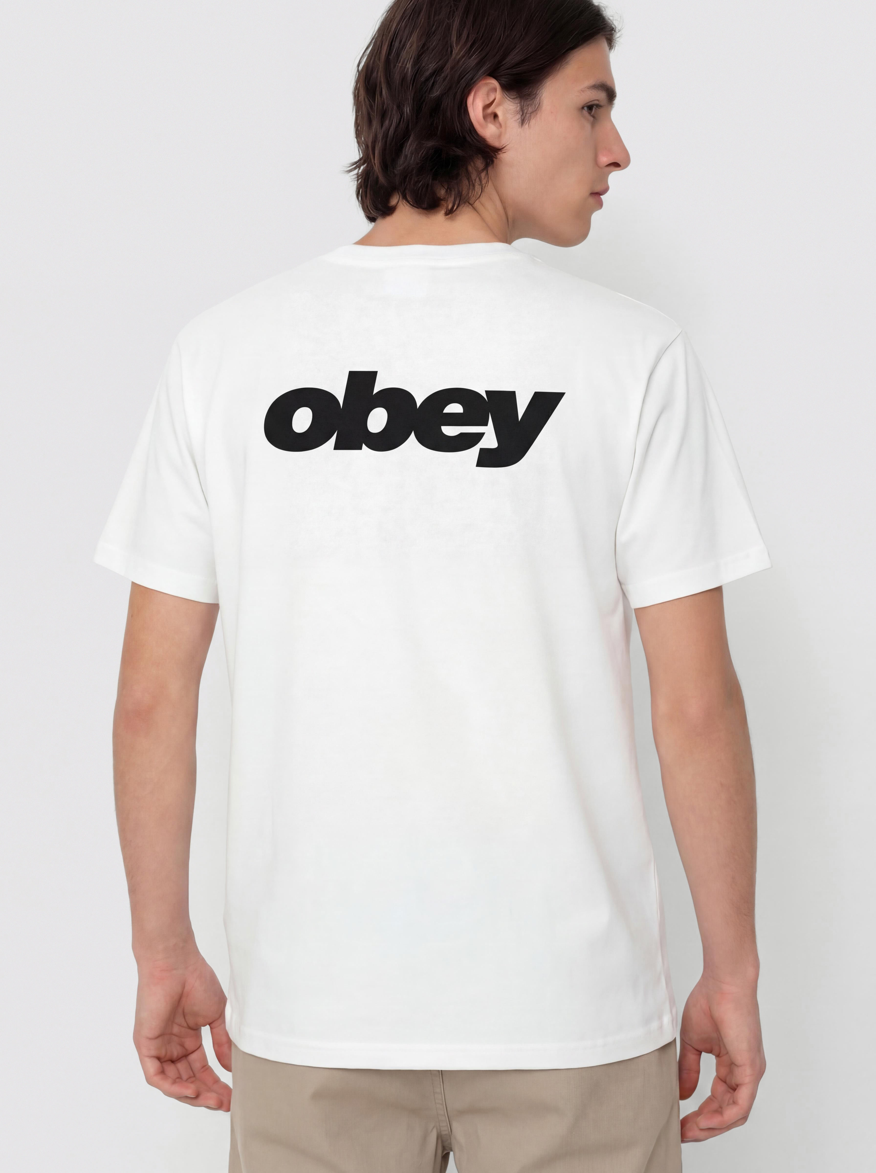 Футболка OBEY Bounce (pigment vintage white)