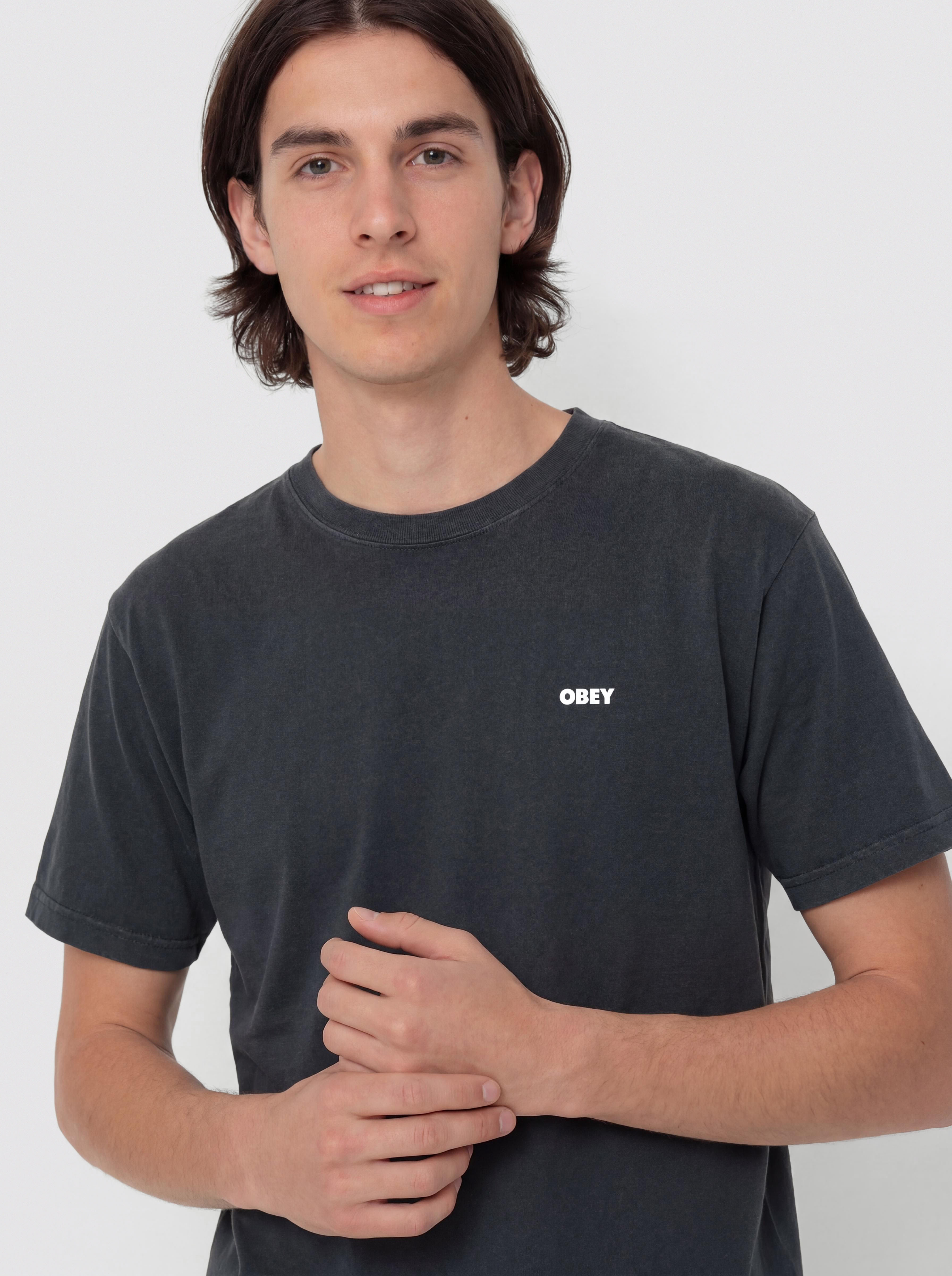 Футболка OBEY Obey Bold Star (pigment true vintage black)