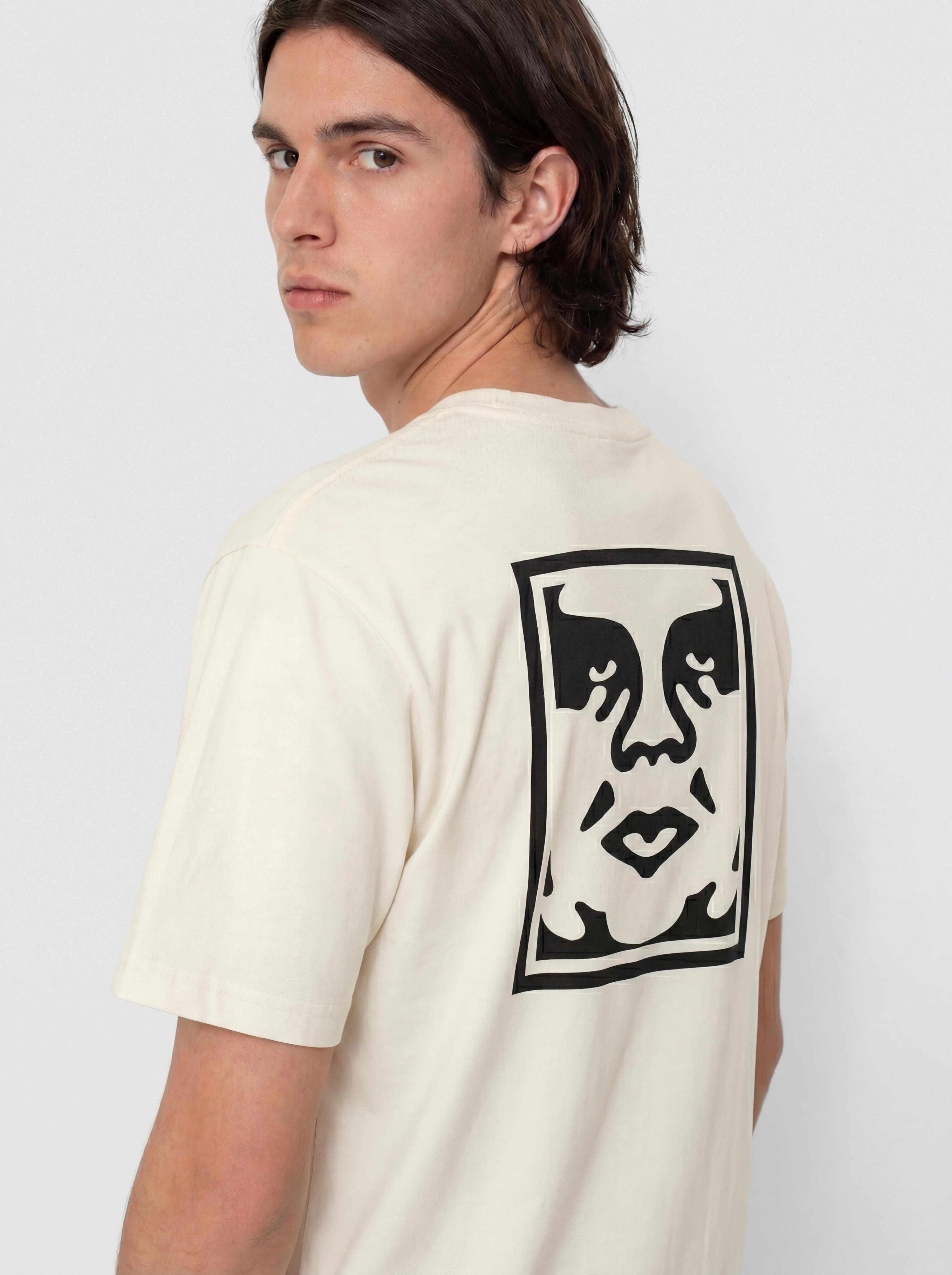 Футболка OBEY Obey Bold Icon Face (pigment chalk)