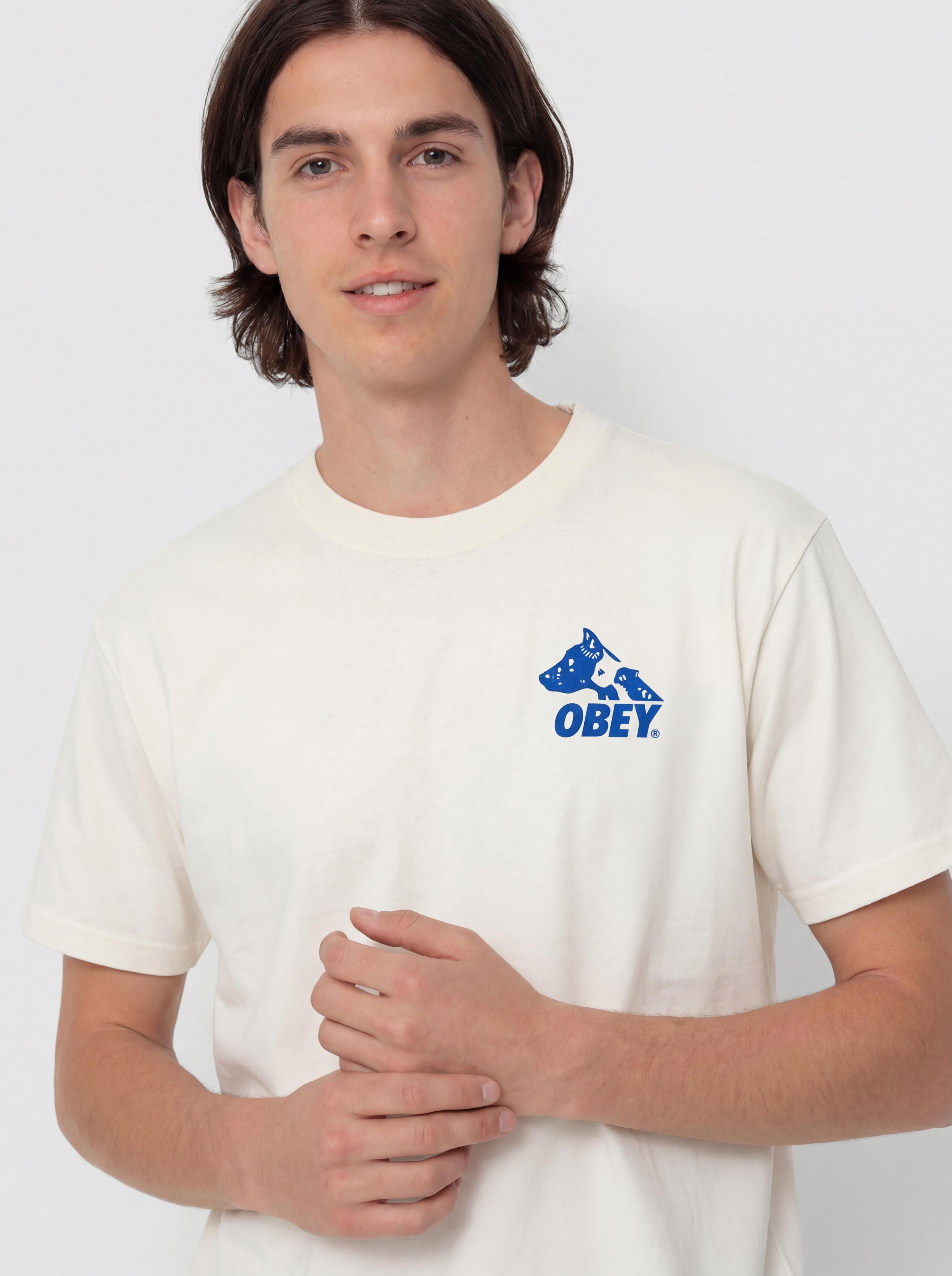 Футболка OBEY Animals (vintage white)