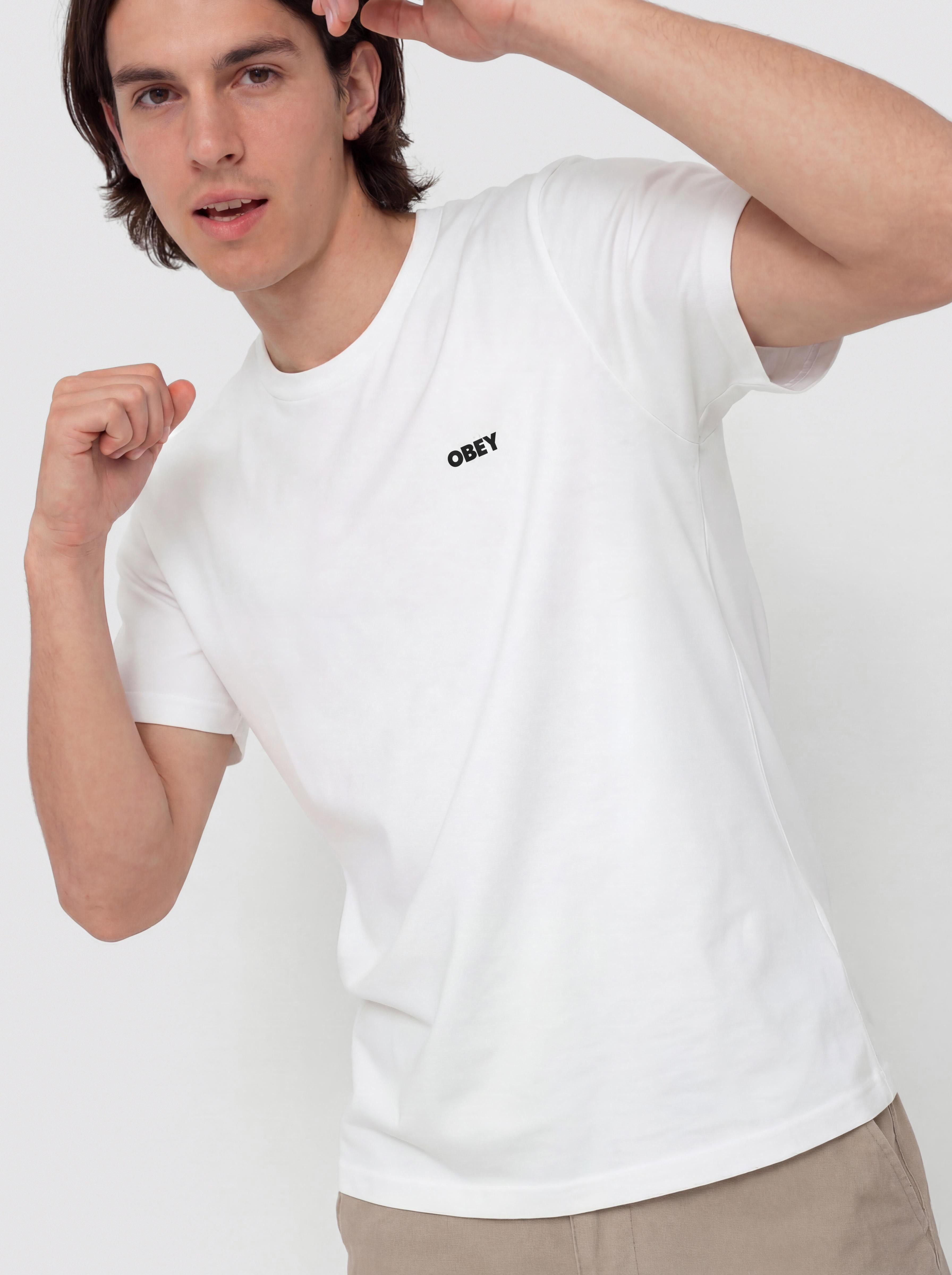 Футболка OBEY The Medium Is The Message (white)