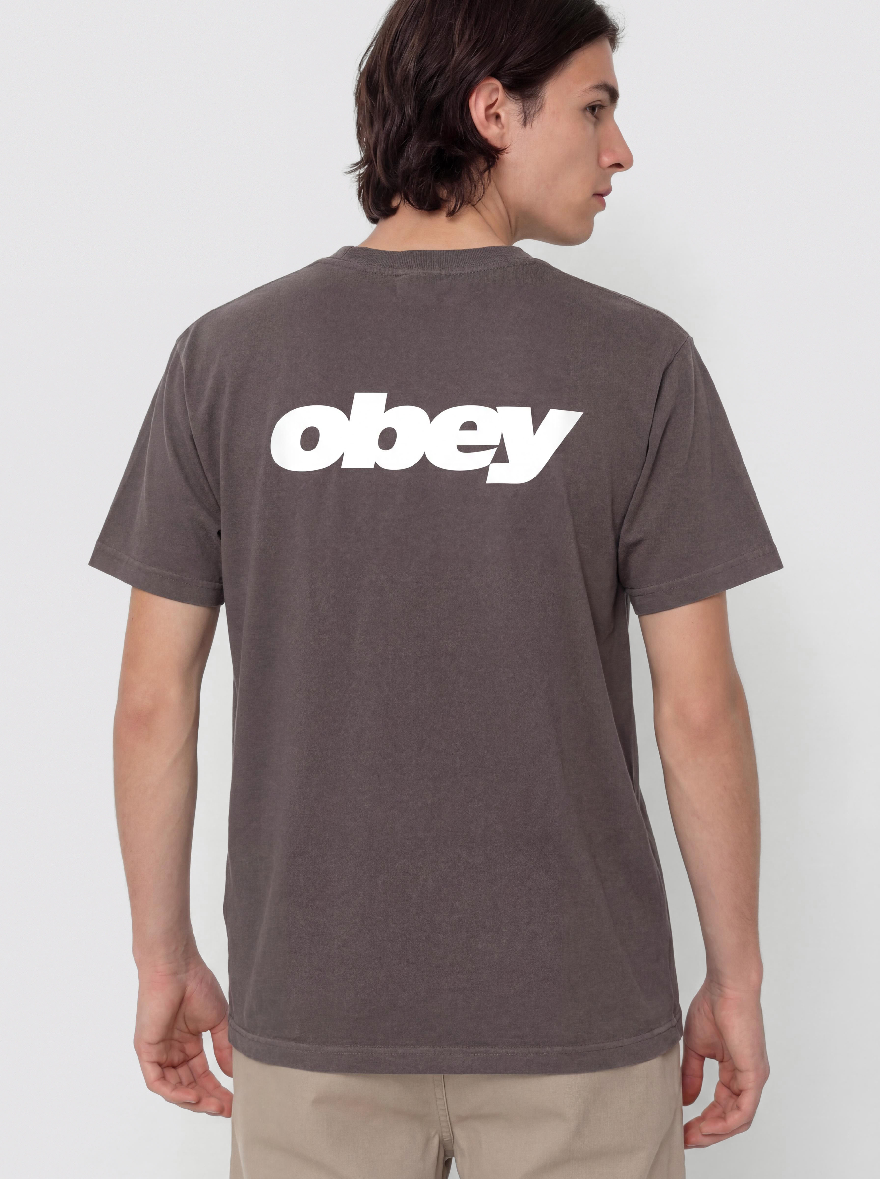 Футболка OBEY Bounce (pigment dusty black)