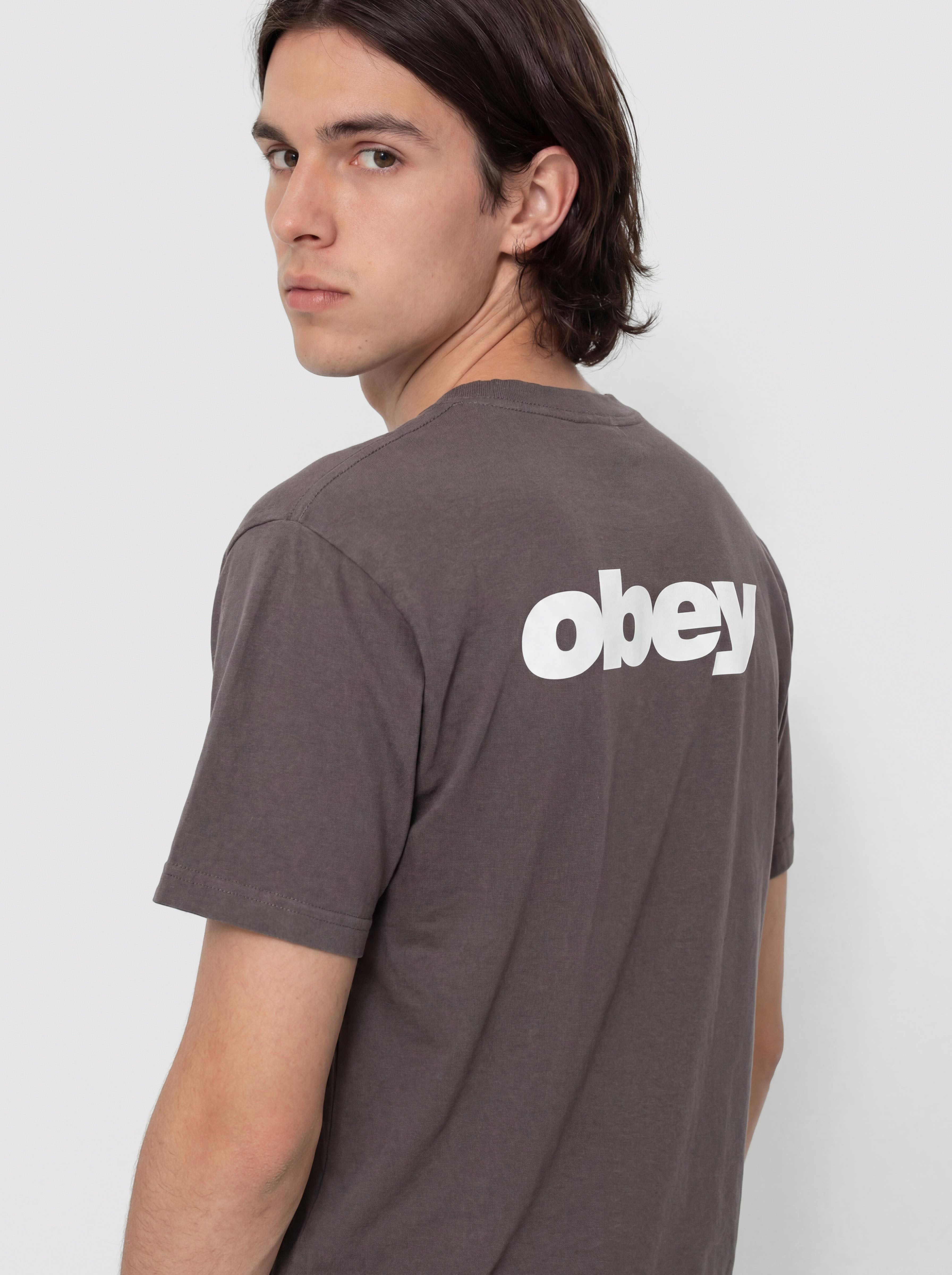 Футболка OBEY Bounce (pigment dusty black)