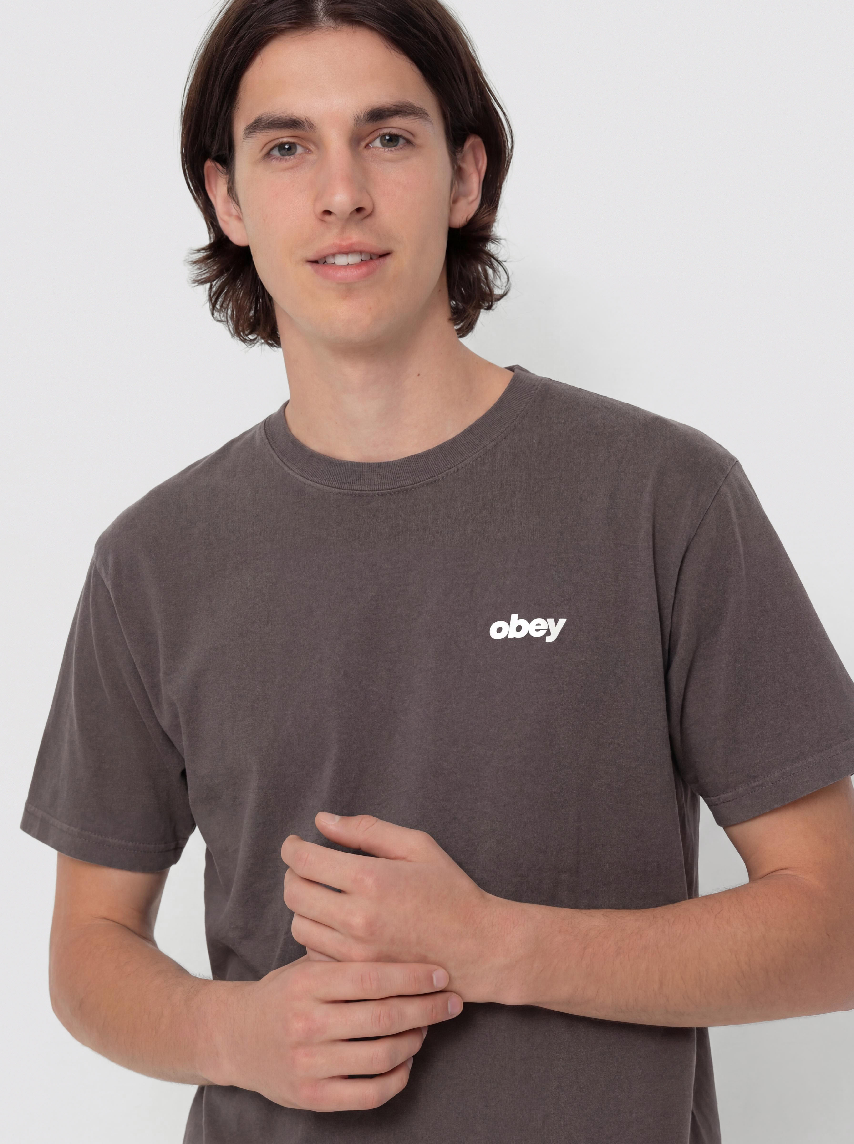 Футболка OBEY Bounce (pigment dusty black)