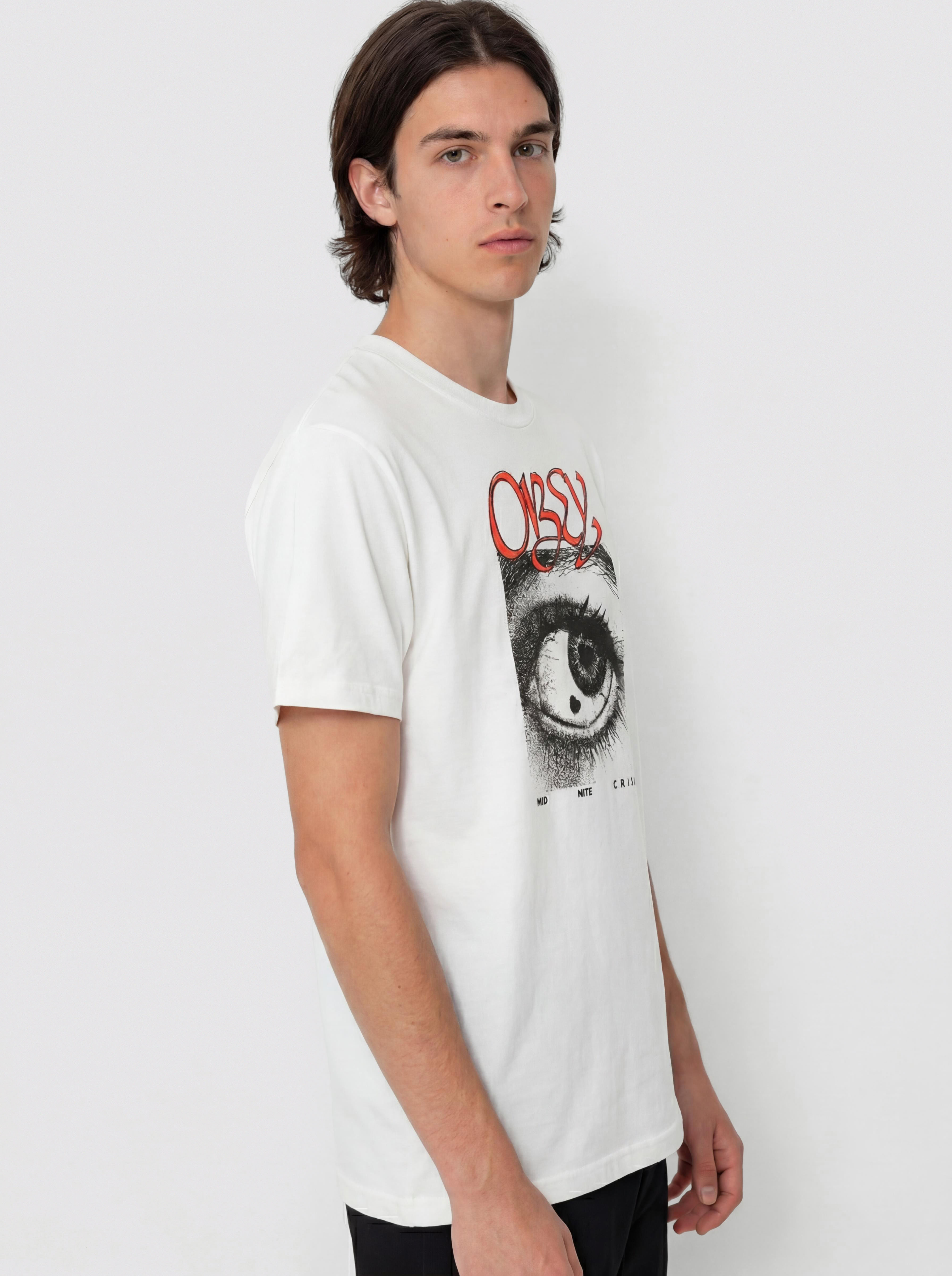 Футболка OBEY Obey Midnite Crisis (pigment vintage white)