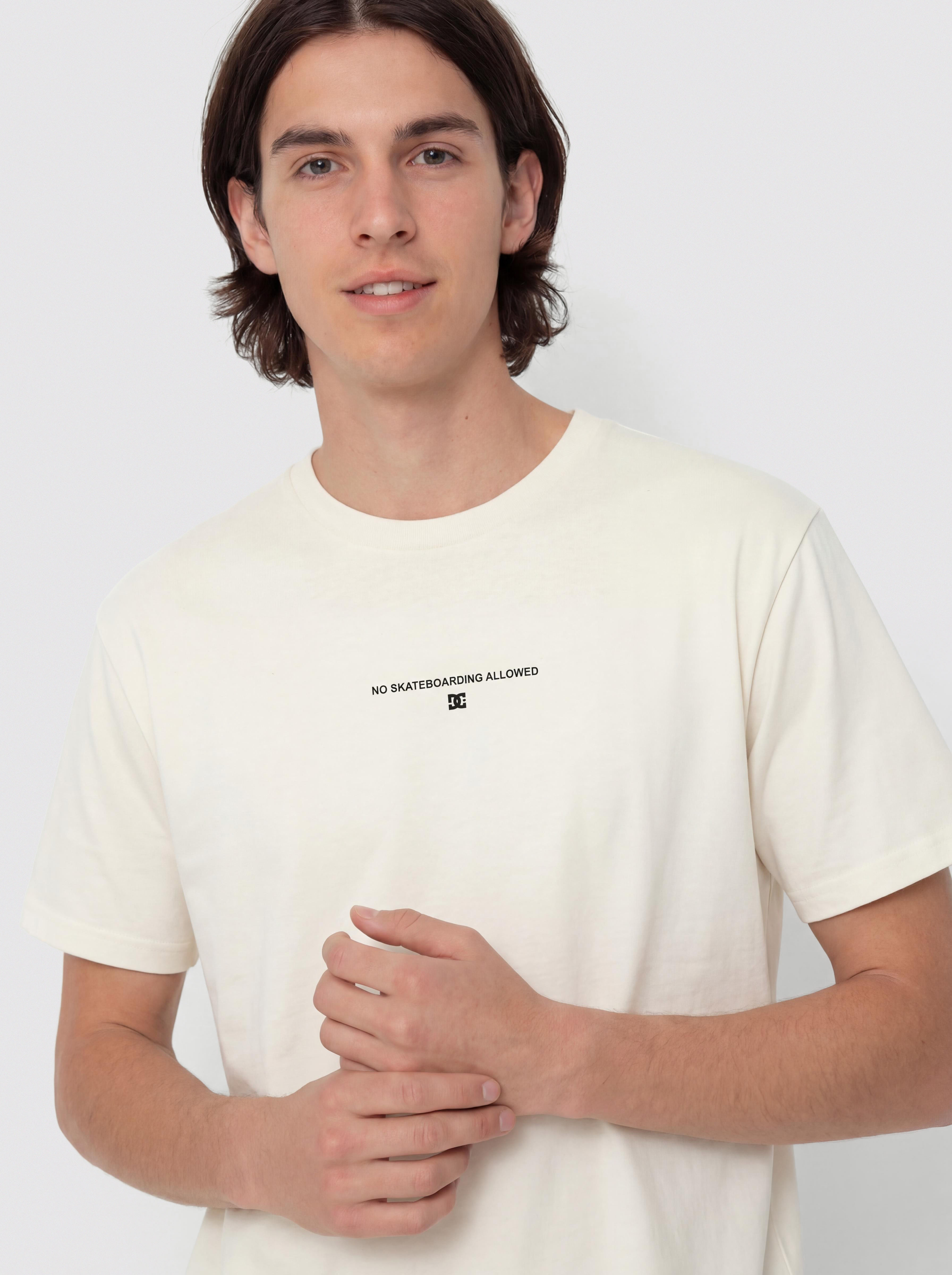 Футболка DC No Skateboard Allowed (lily white)