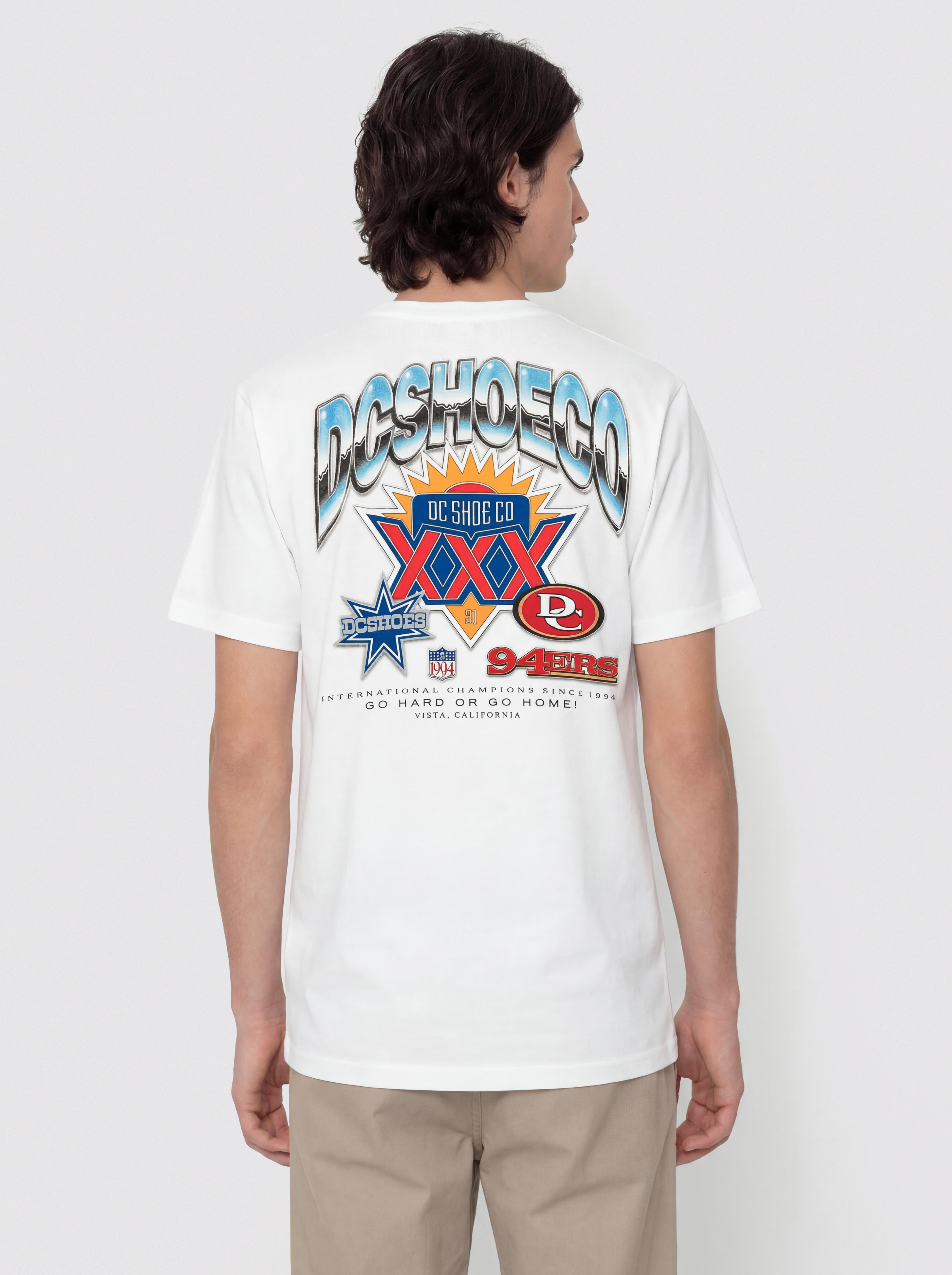 Футболка DC Go Home (white)