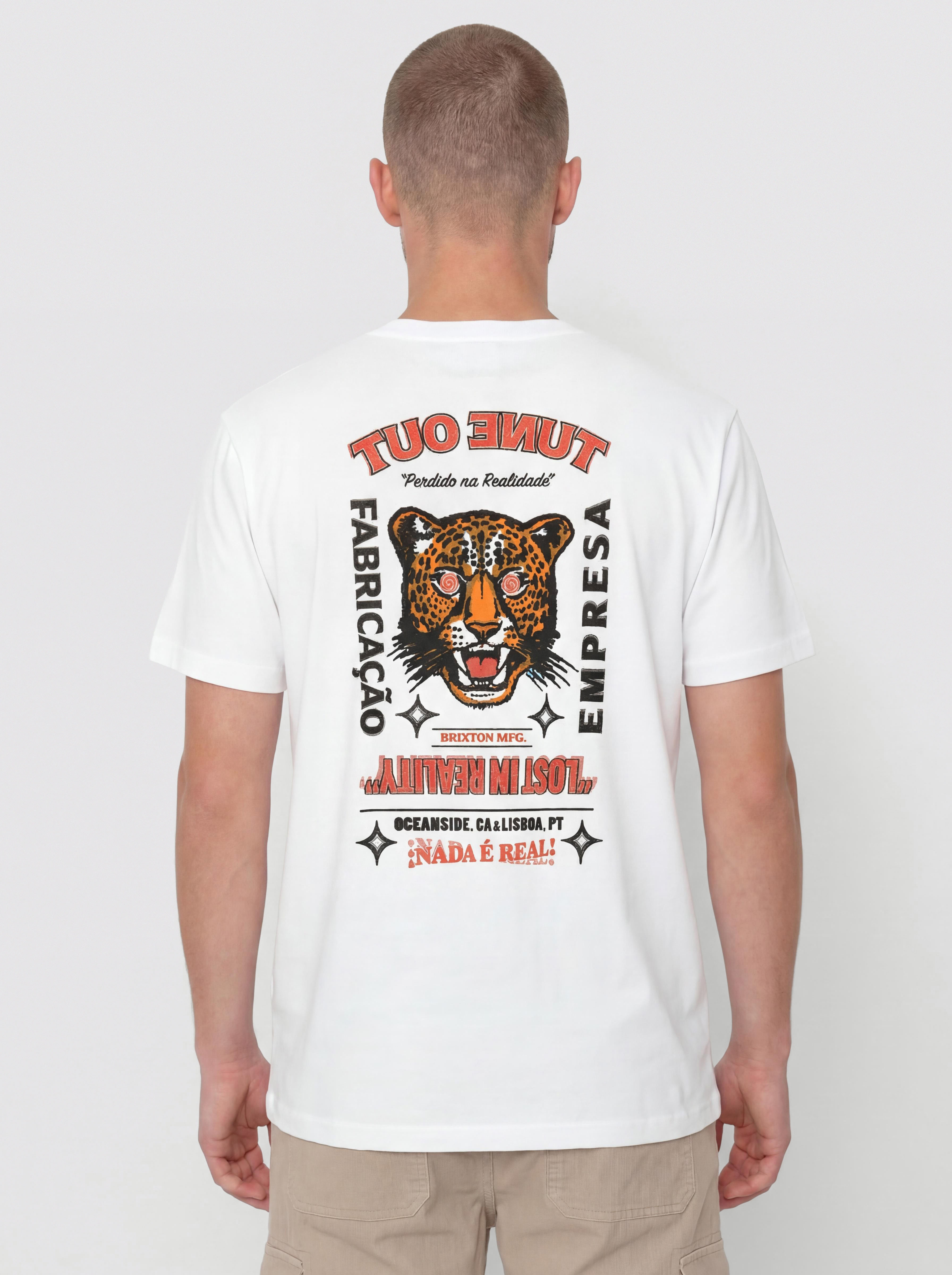 Футболка Brixton Getaway Std (white)