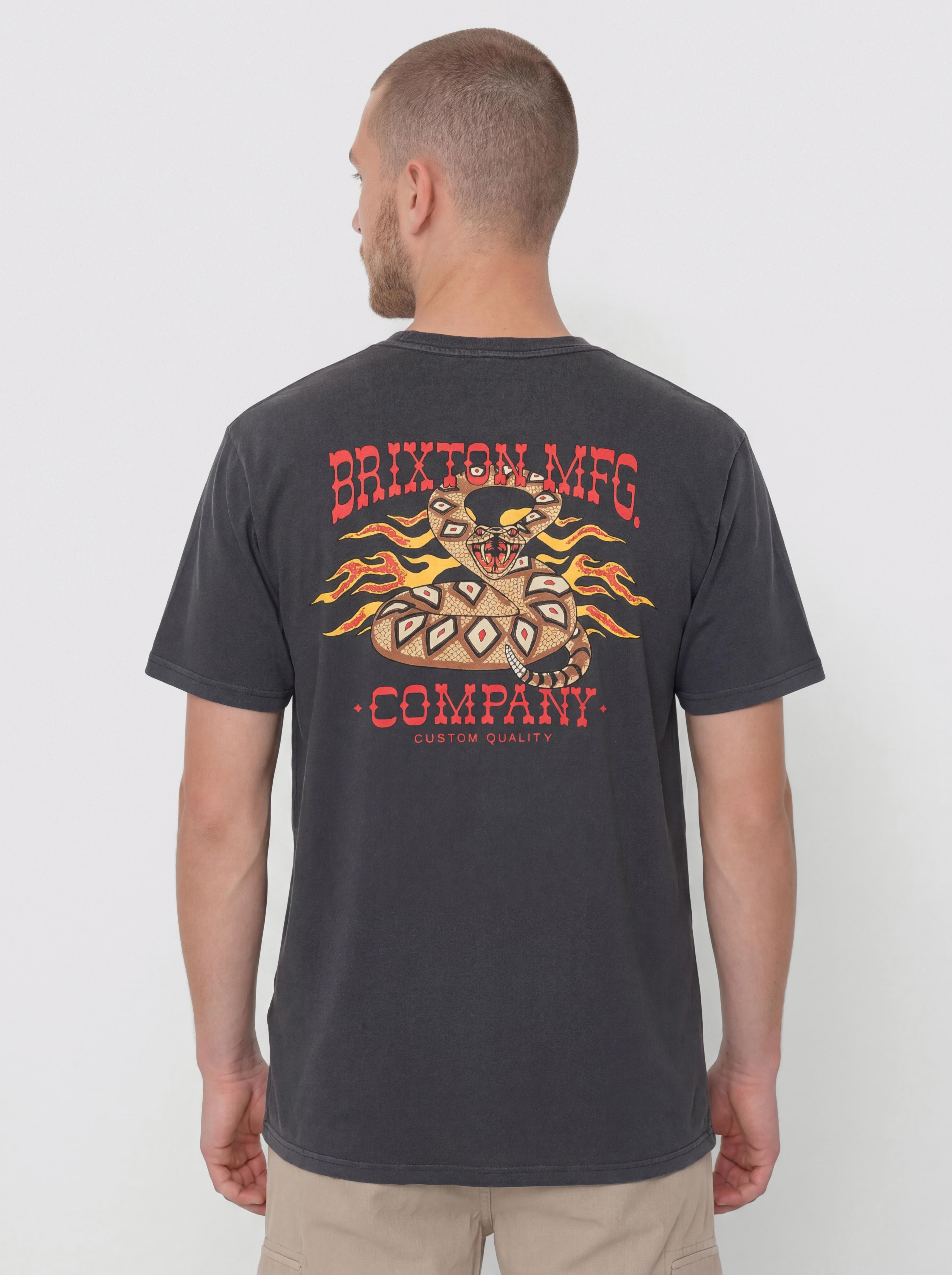 u0424u0443u0442u0431u043eu043bu043au0430 Brixton Hardee Stt (black worn wash)