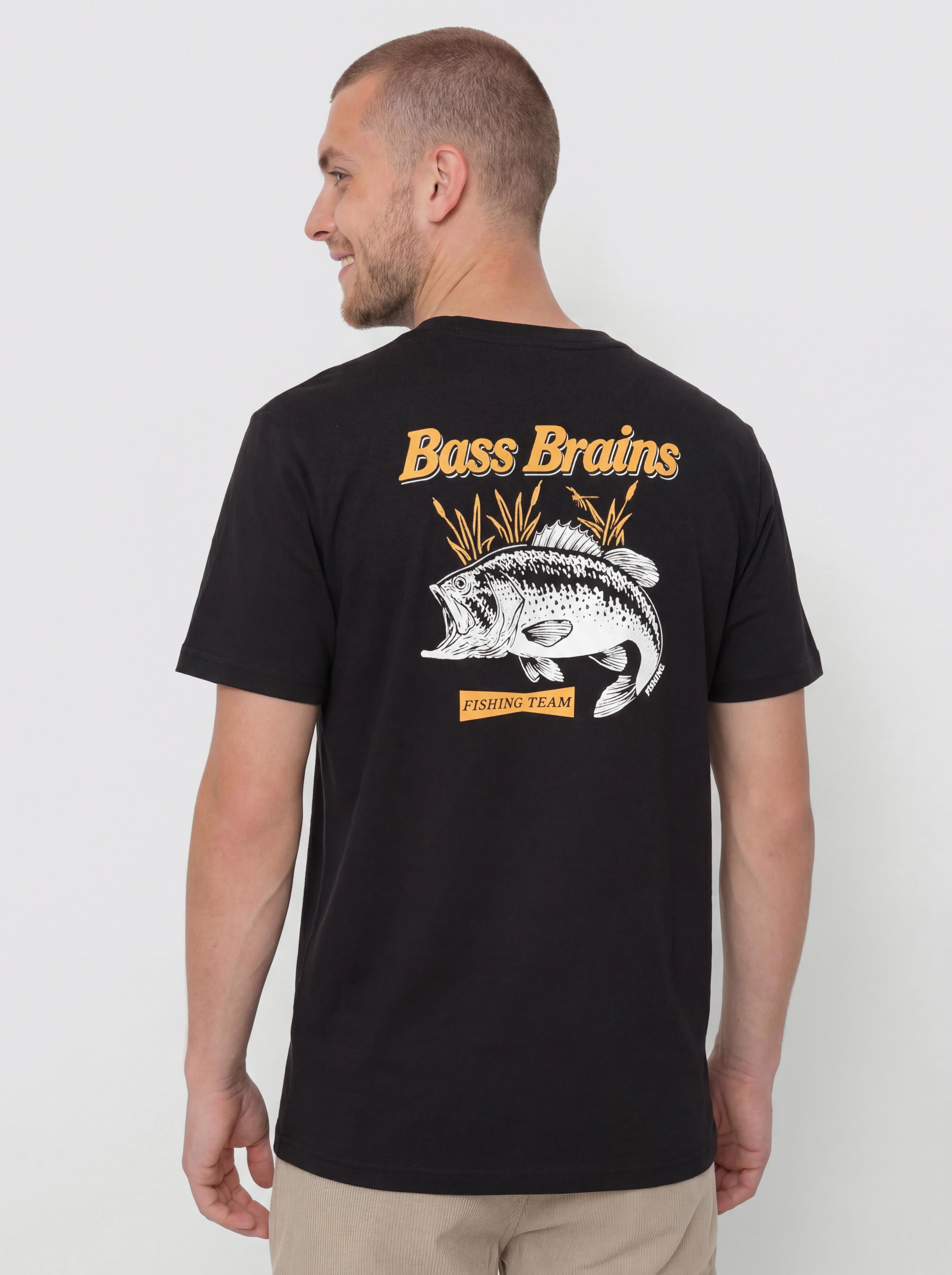 Футболка Brixton Bass Brains Ft (black)