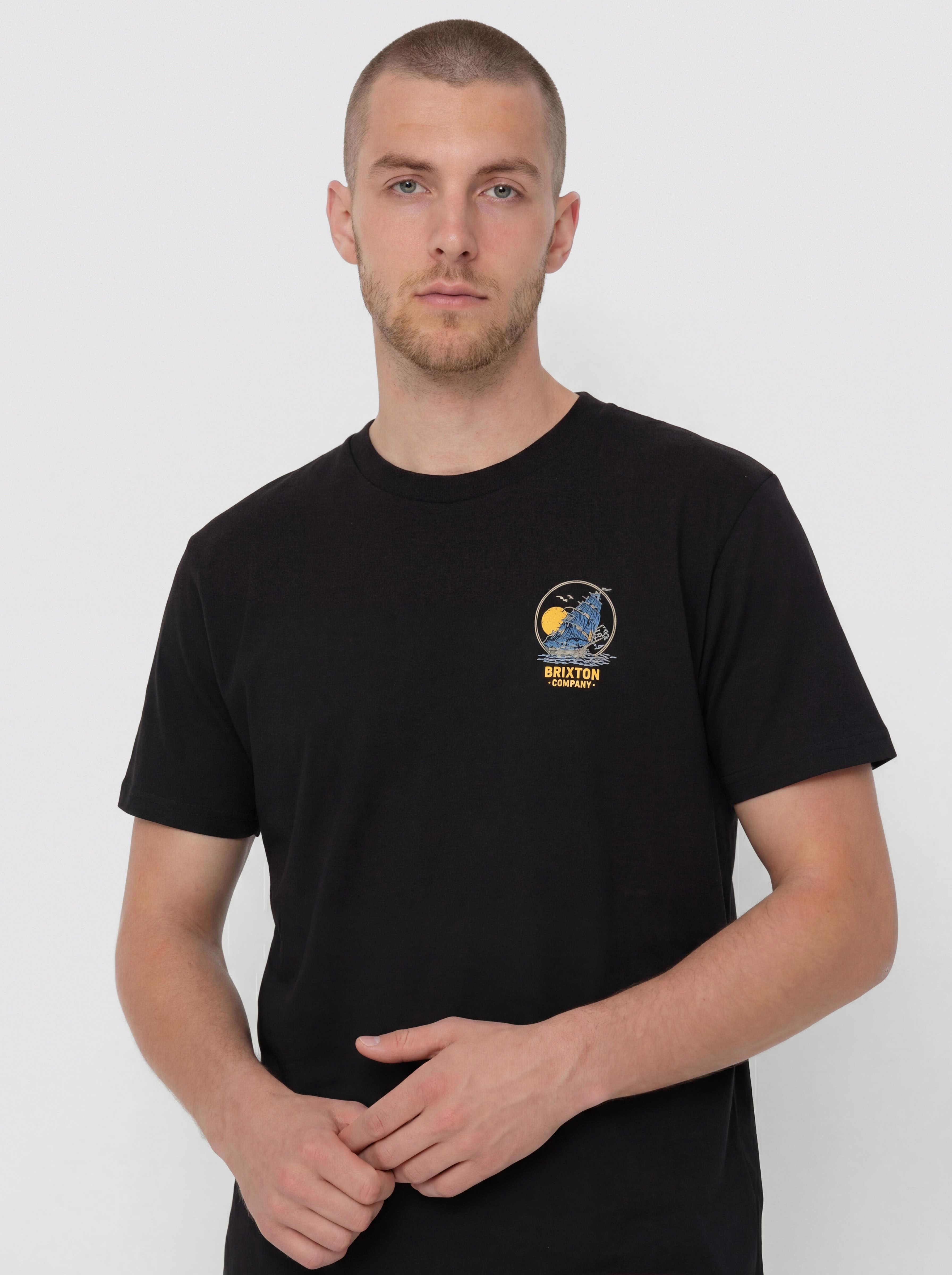 Футболка Brixton High Seas Std (black)