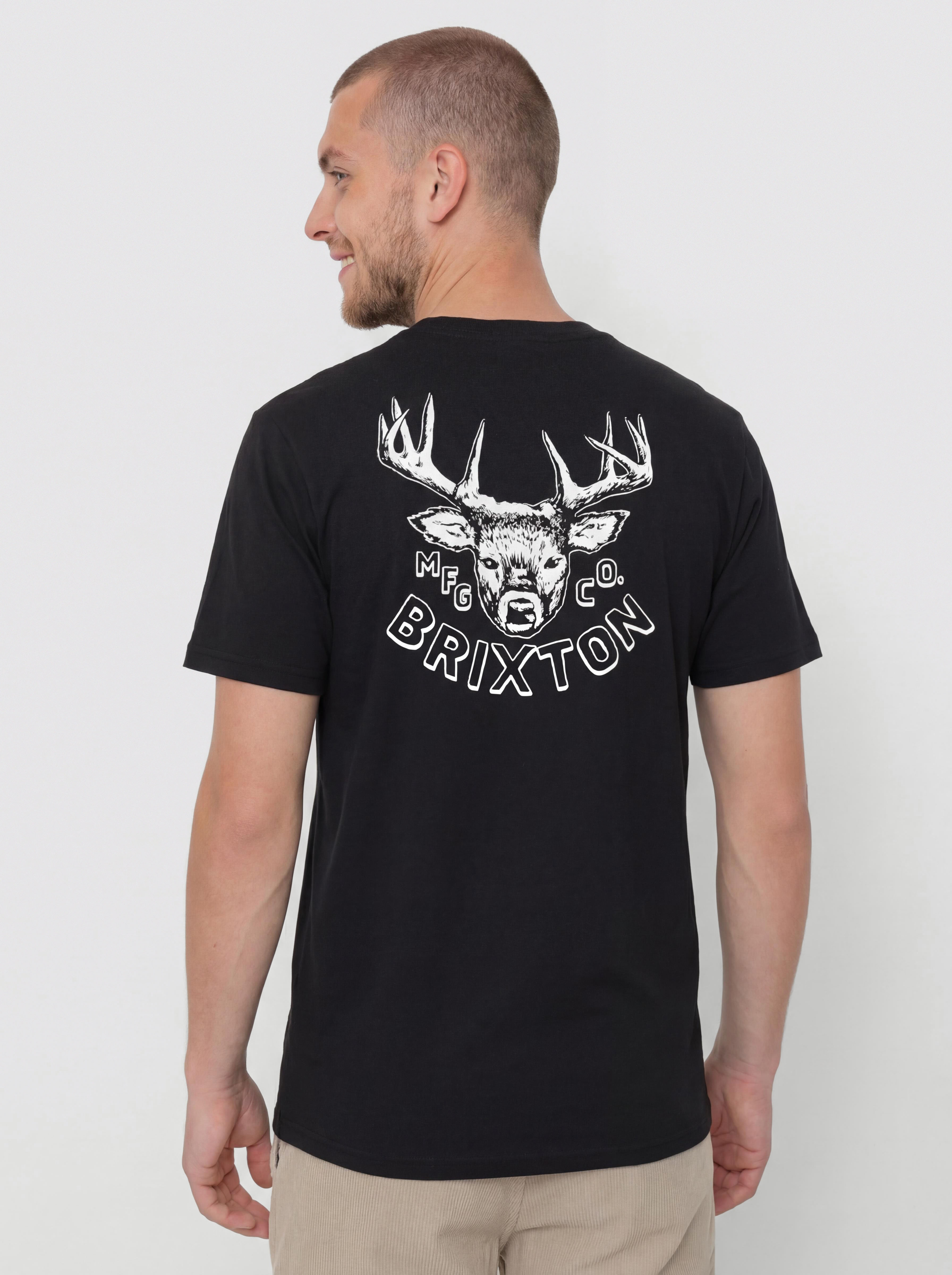 Футболка Brixton Berick Tlrt (black)