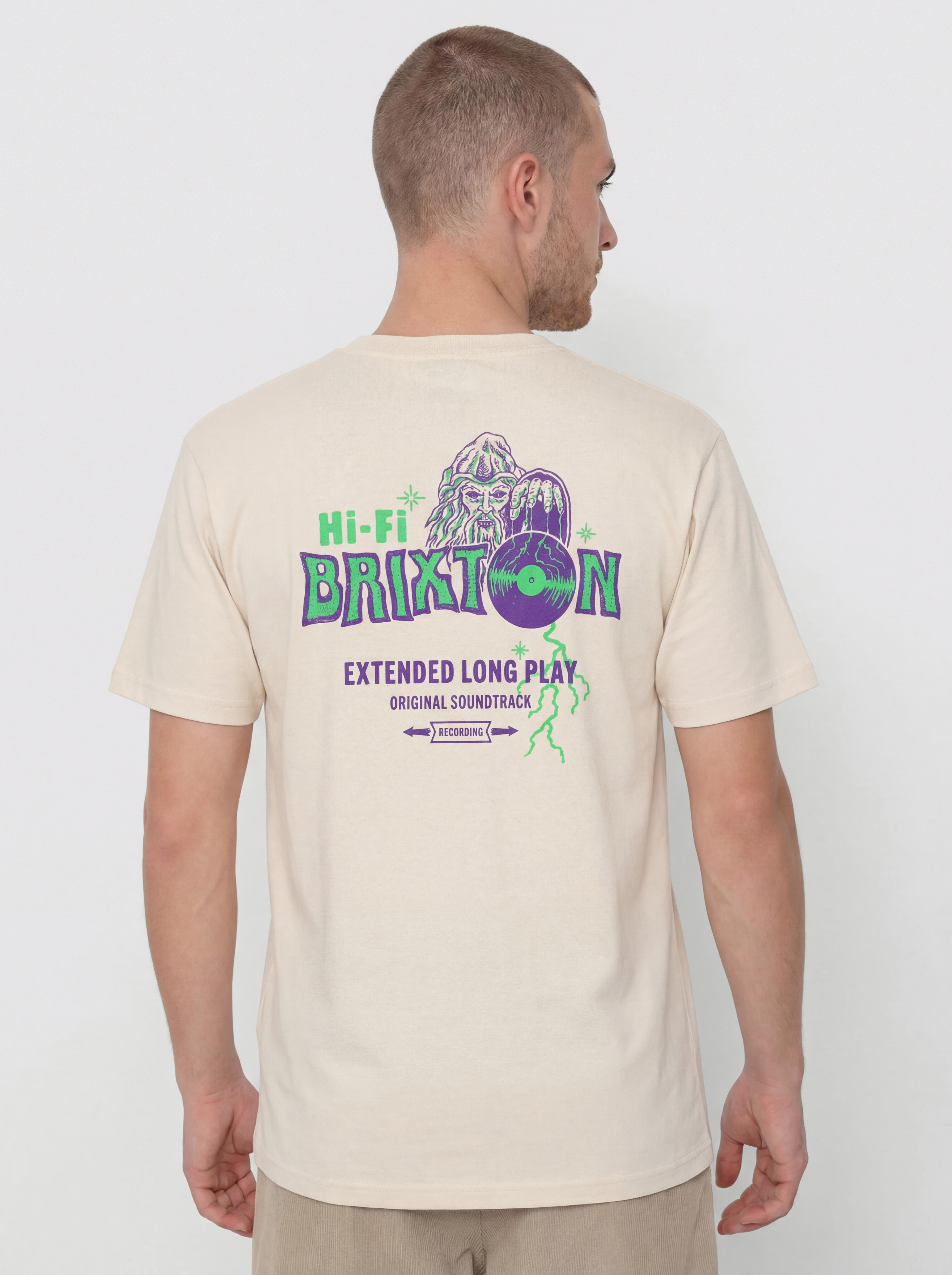 Футболка Brixton Maddox Std (cream)