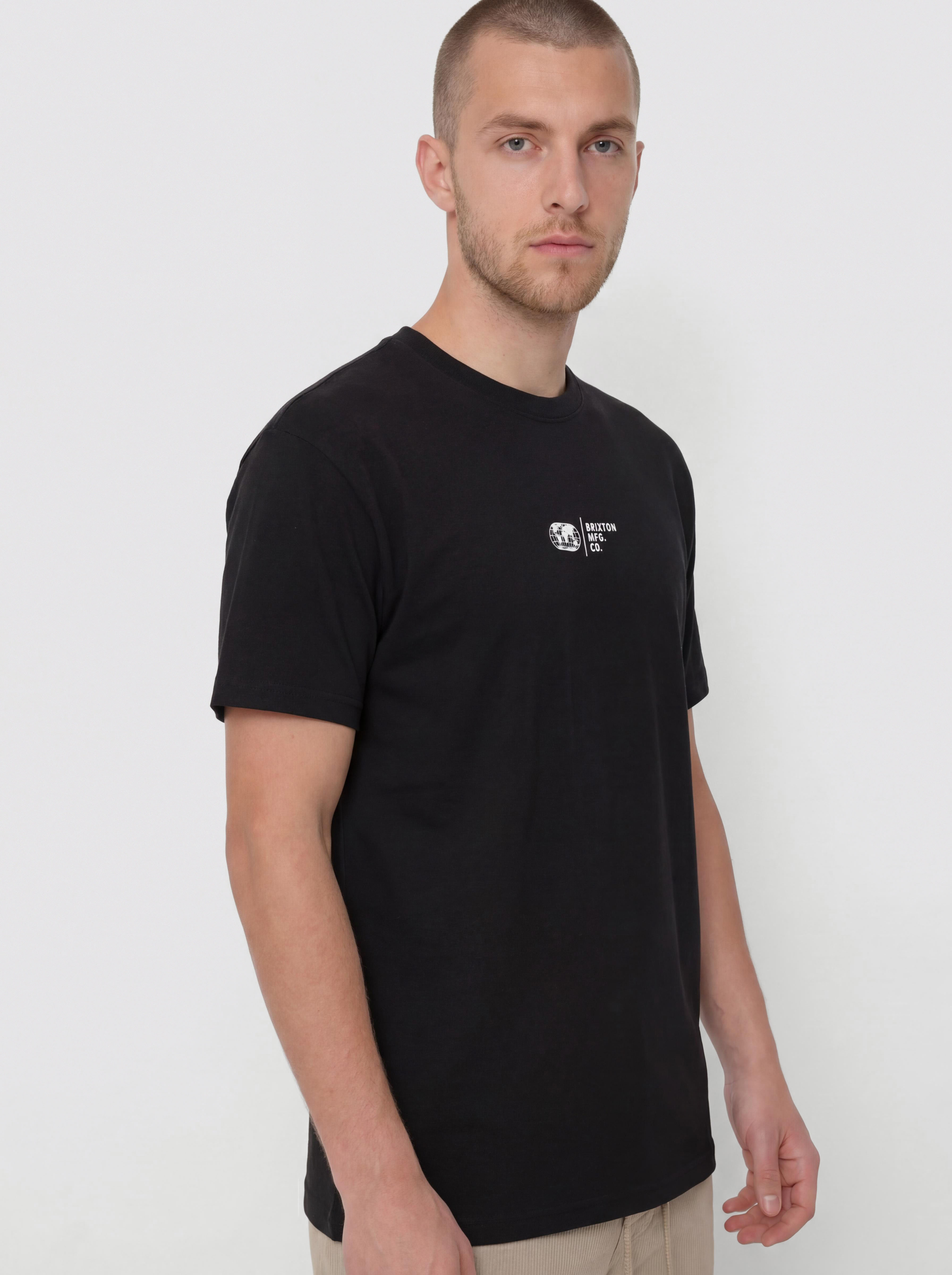 Футболка Brixton Union Hw Relaxed (black classic wash)