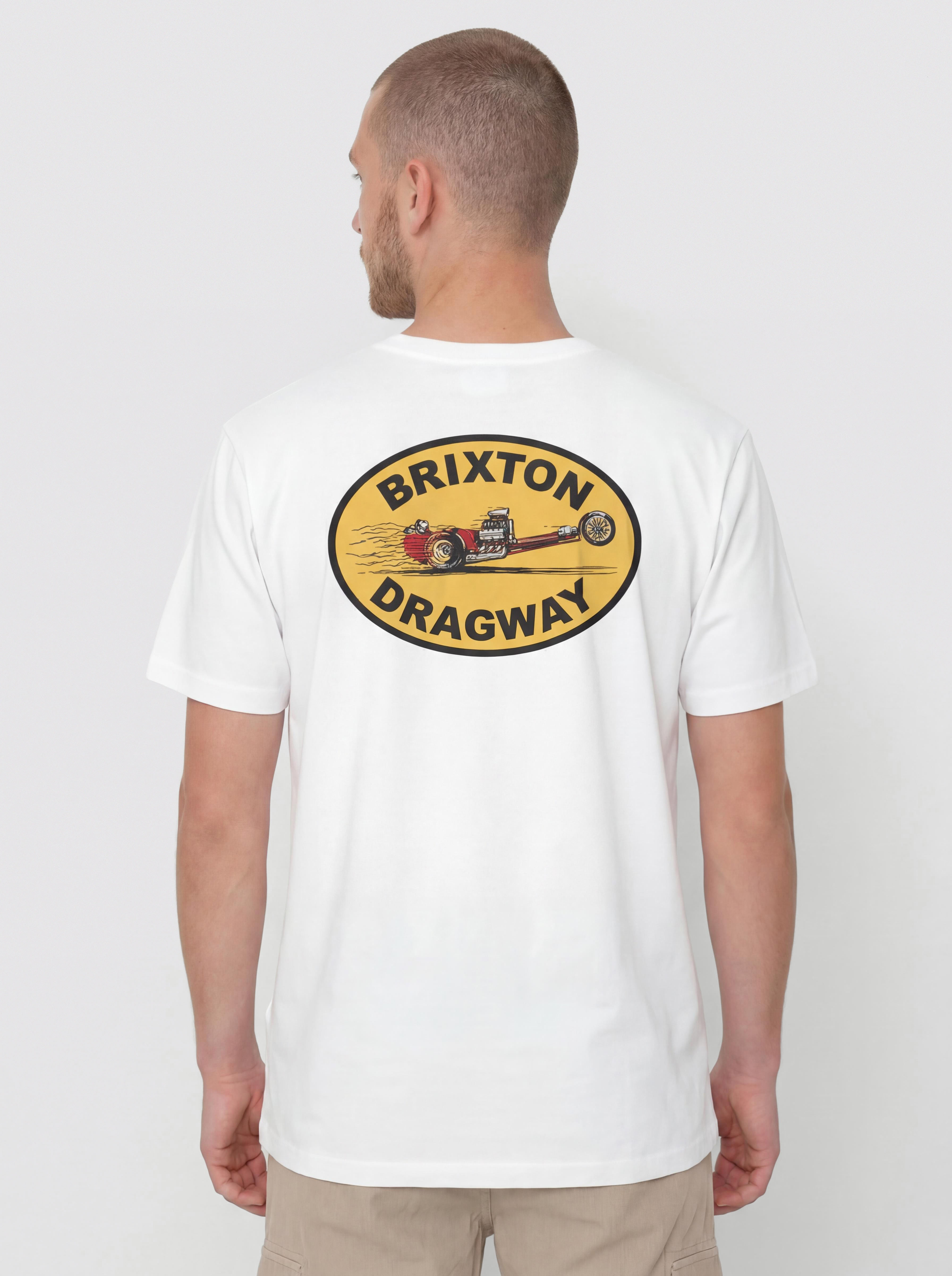 Футболка Brixton Dragway Tlrt (white)