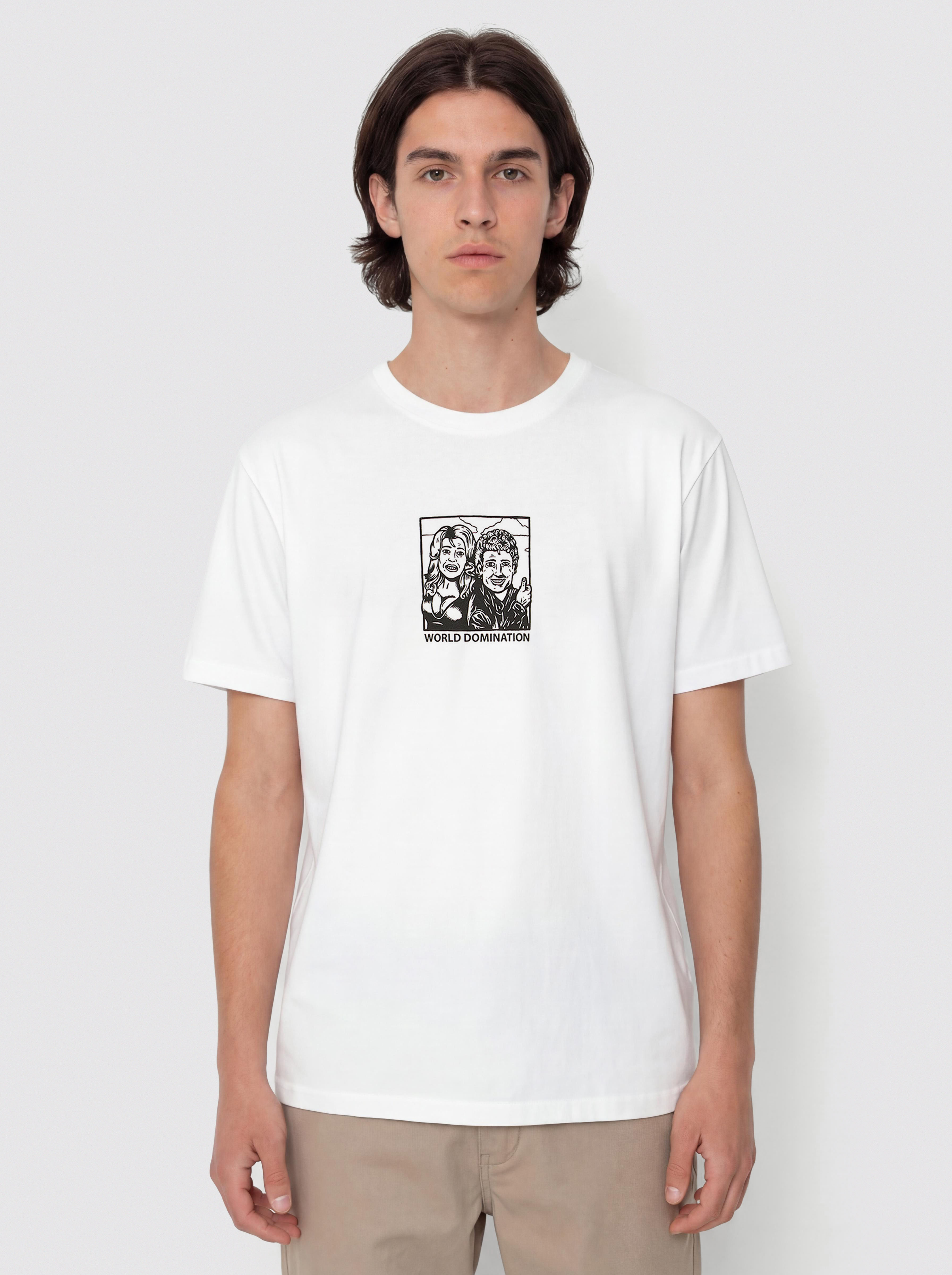 Футболка Polar Skate World Domination (white)