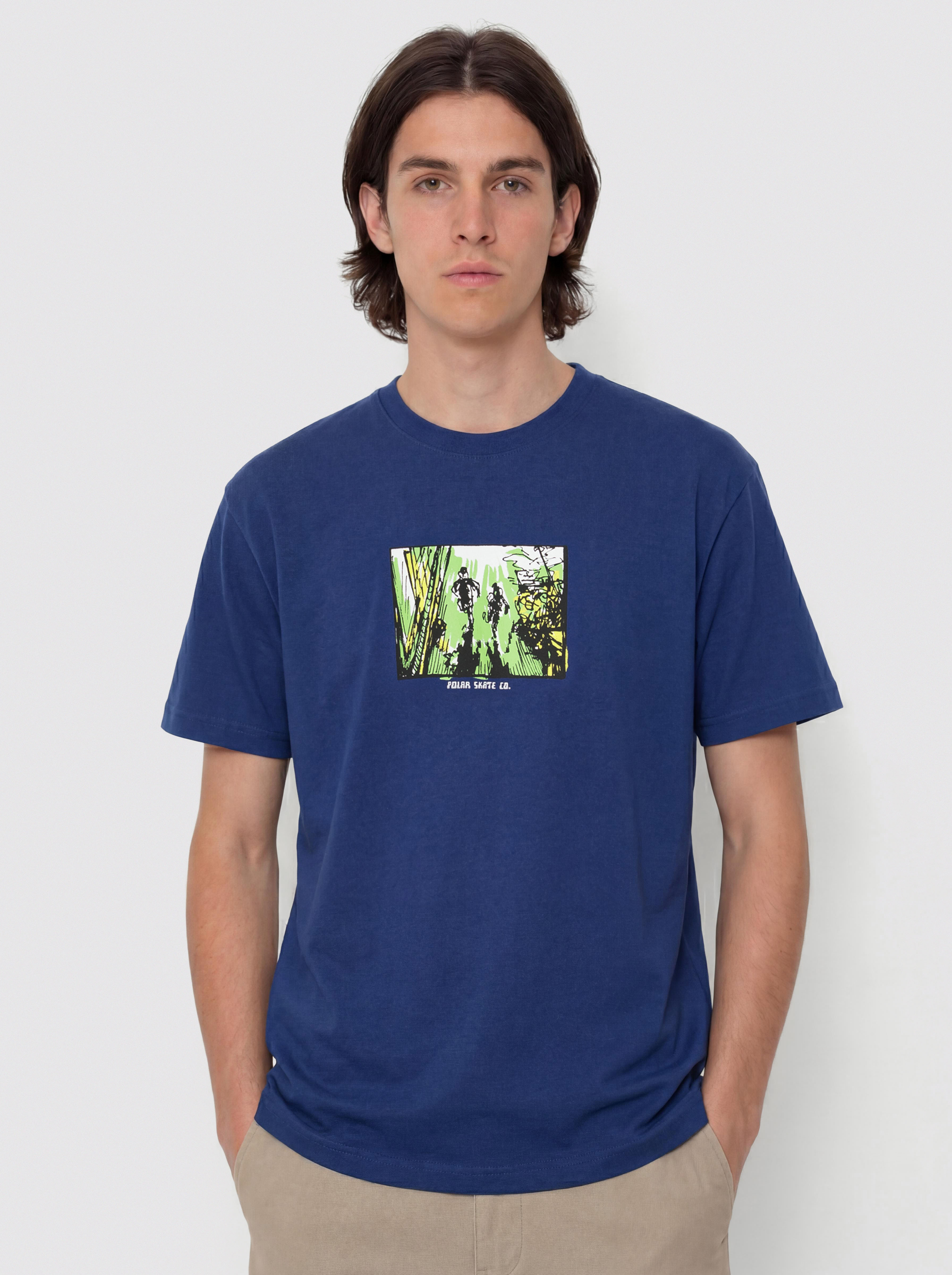 Футболка Polar Skate Running (deep royal blue)