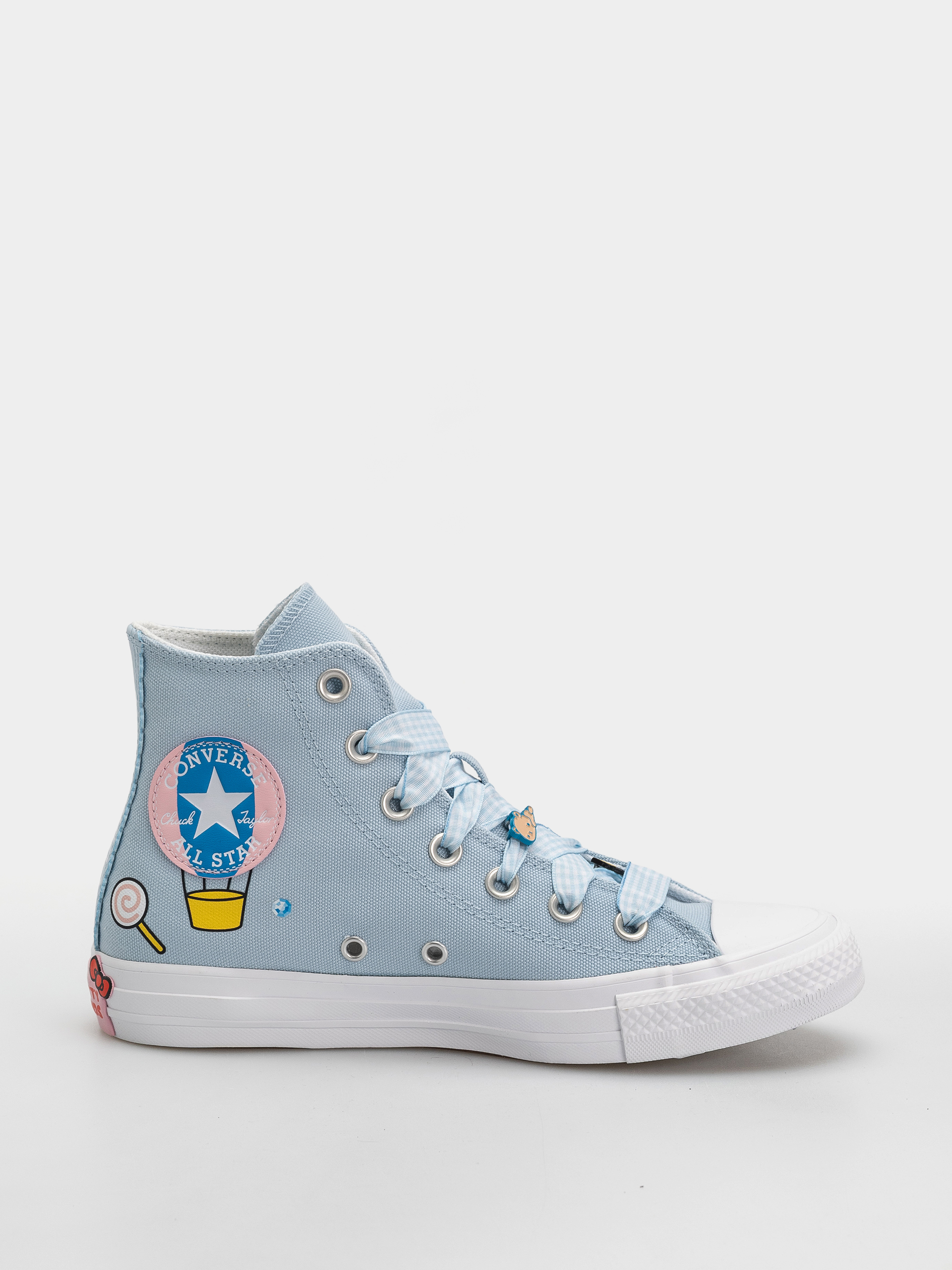 Кеди Converse Chuck Taylor All Star Hi (baby blue/white/pink)