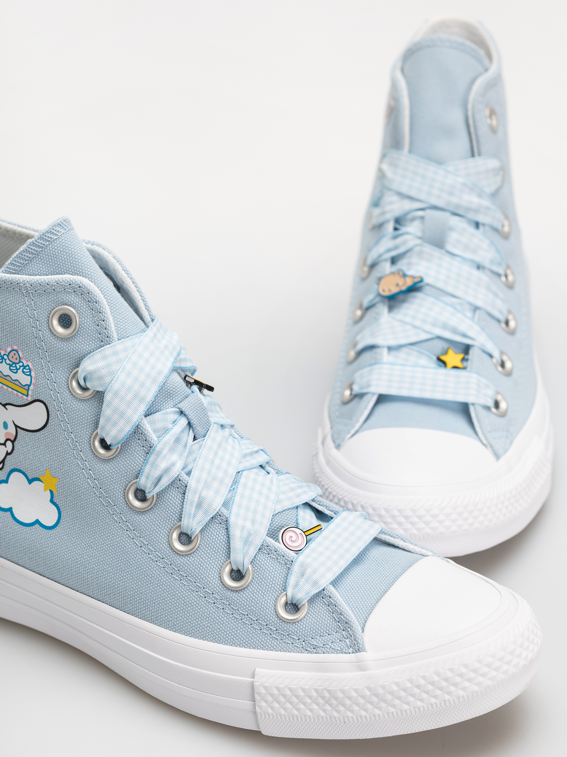 Кеди Converse Chuck Taylor All Star Hi (baby blue/white/pink)