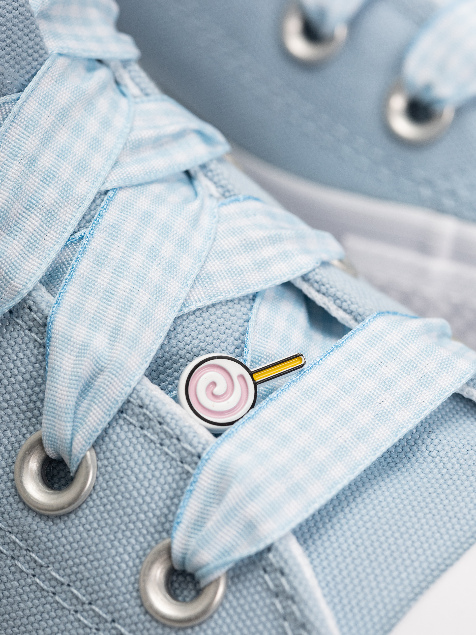Кеди Converse Chuck Taylor All Star Hi (baby blue/white/pink)