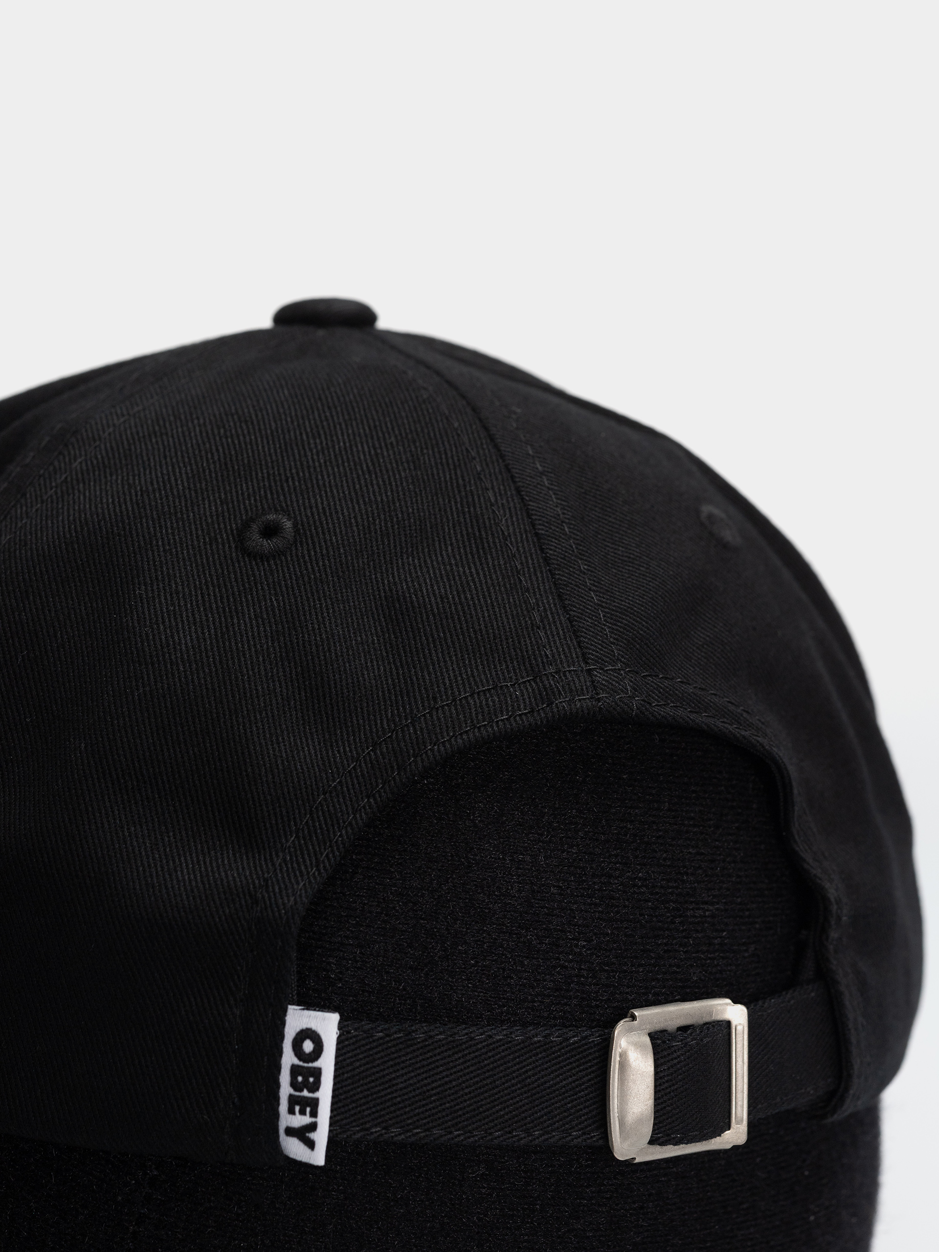 Кепка OBEY Bold Curve 6 Panel (black)