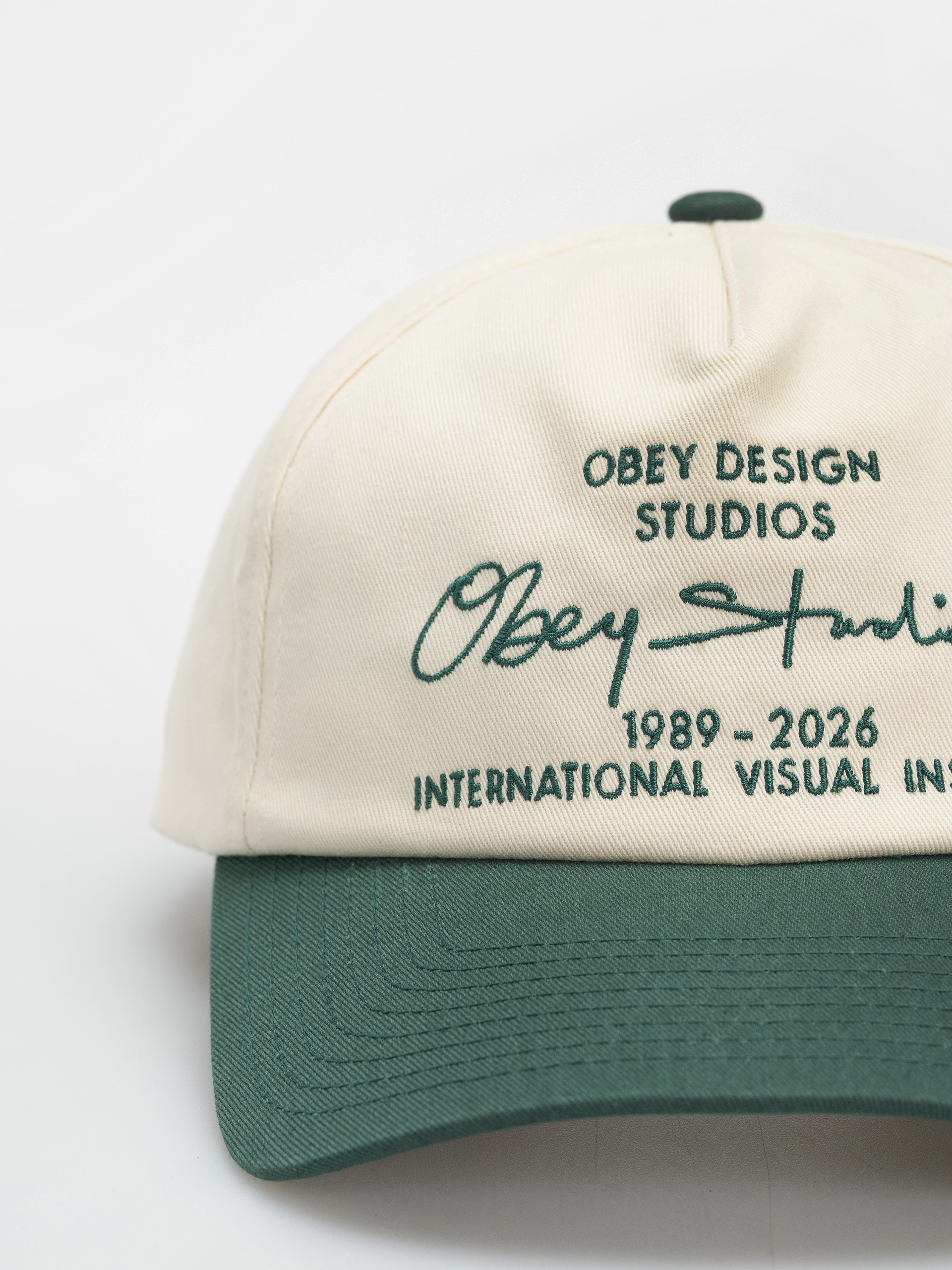 Кепка OBEY Design Studios 5 Panel (spruce multi)
