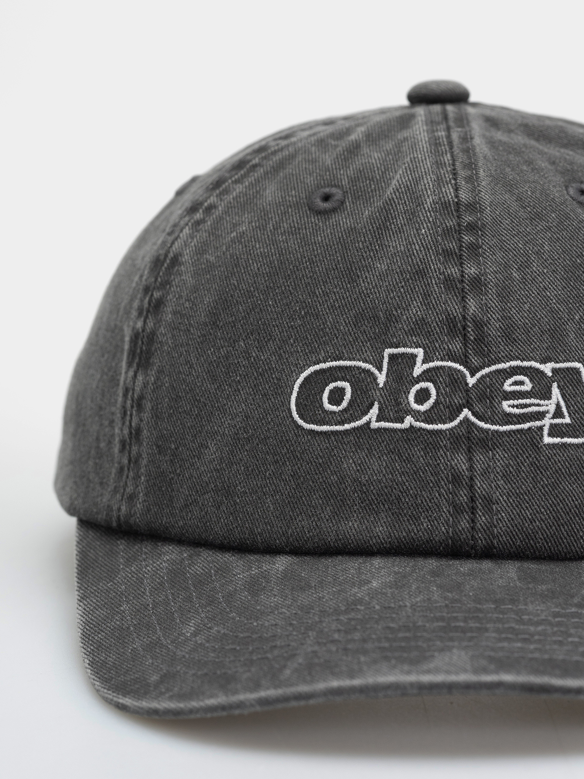 Кепка OBEY Pigment Slanted (pigment black)