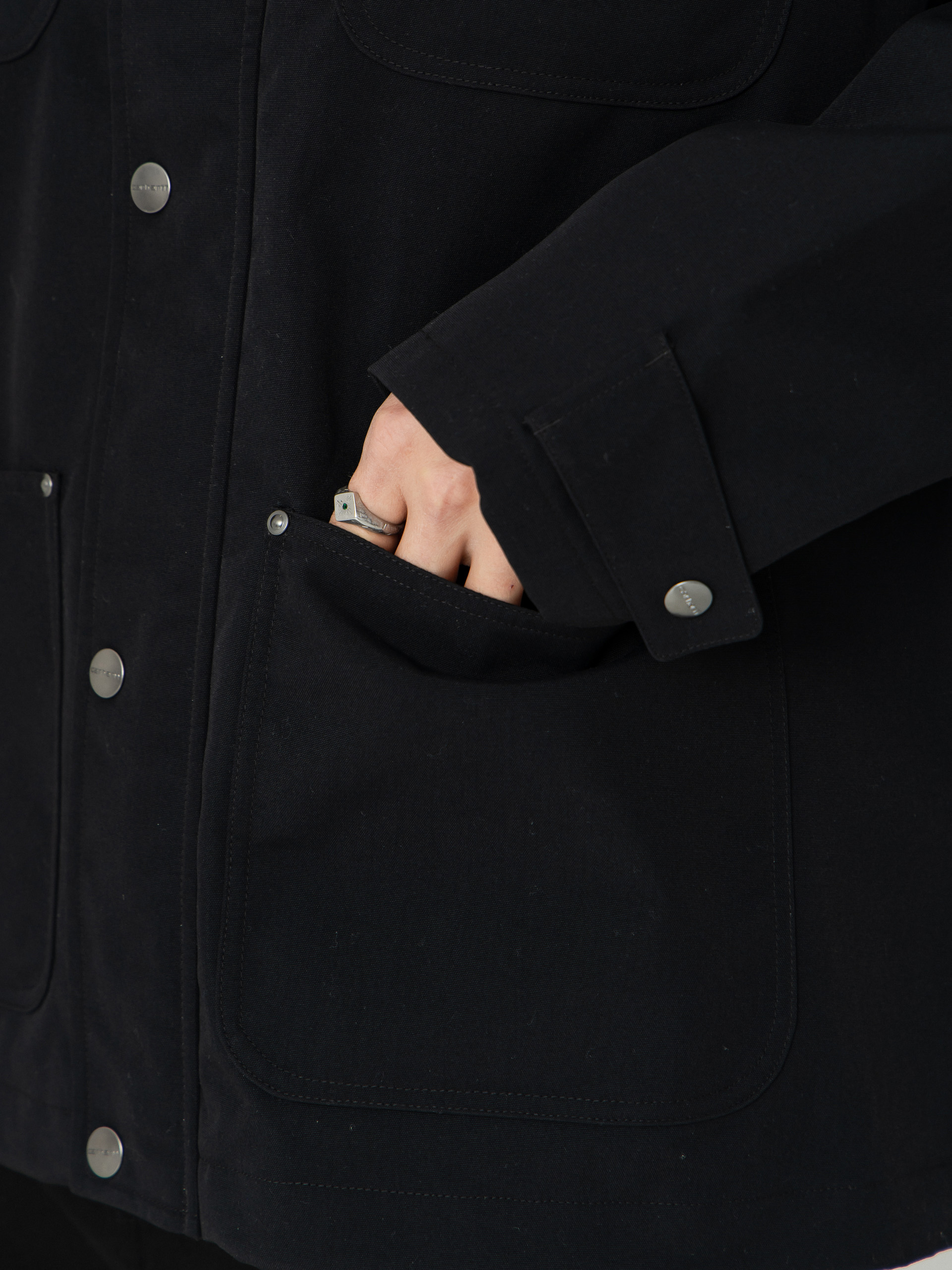Куртка Carhartt WIP Clapton (black/black)
