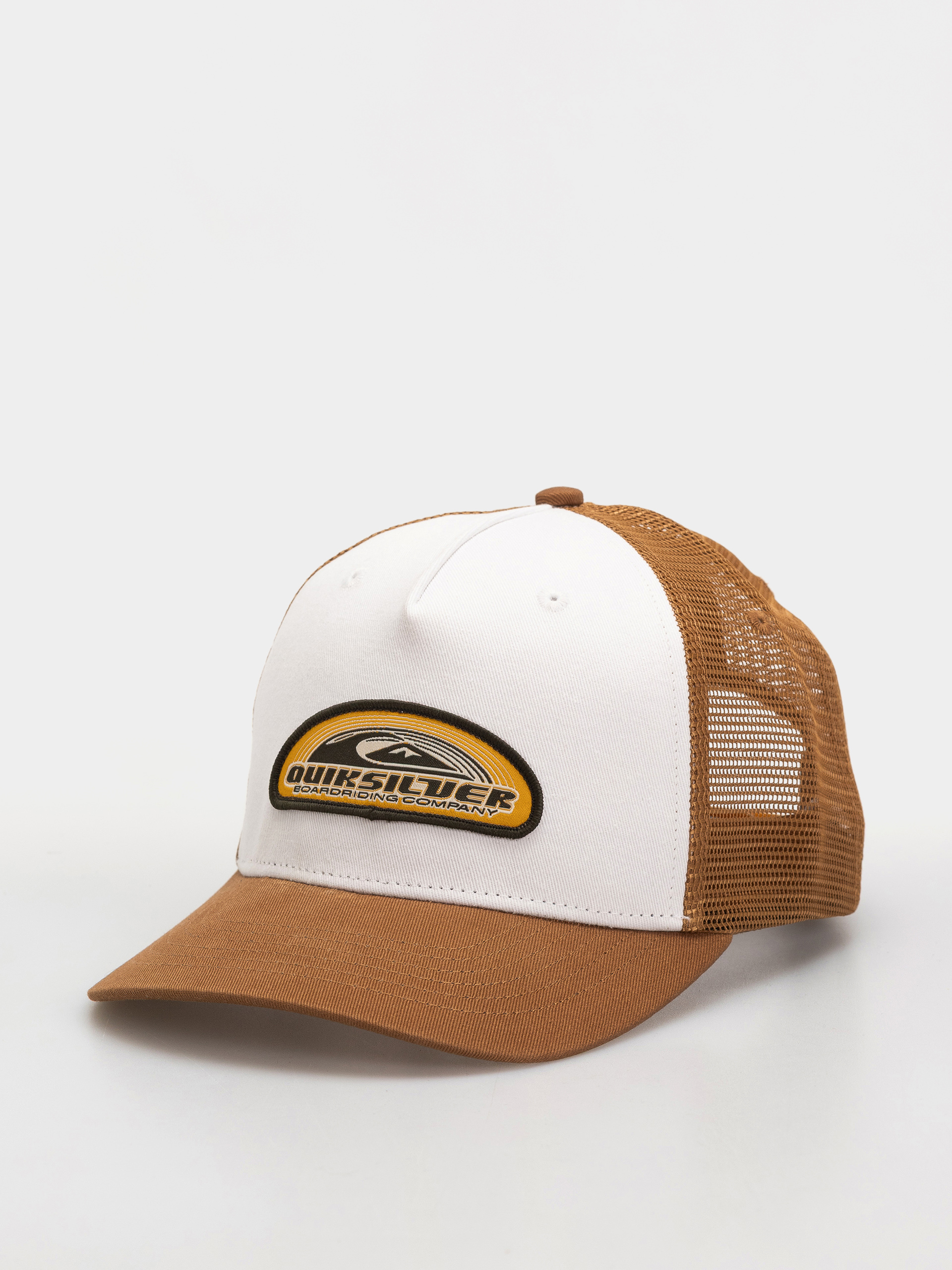 u041au0435u043fu043au0430 Quiksilver Decades Cotton Trucker (tobacco brown)