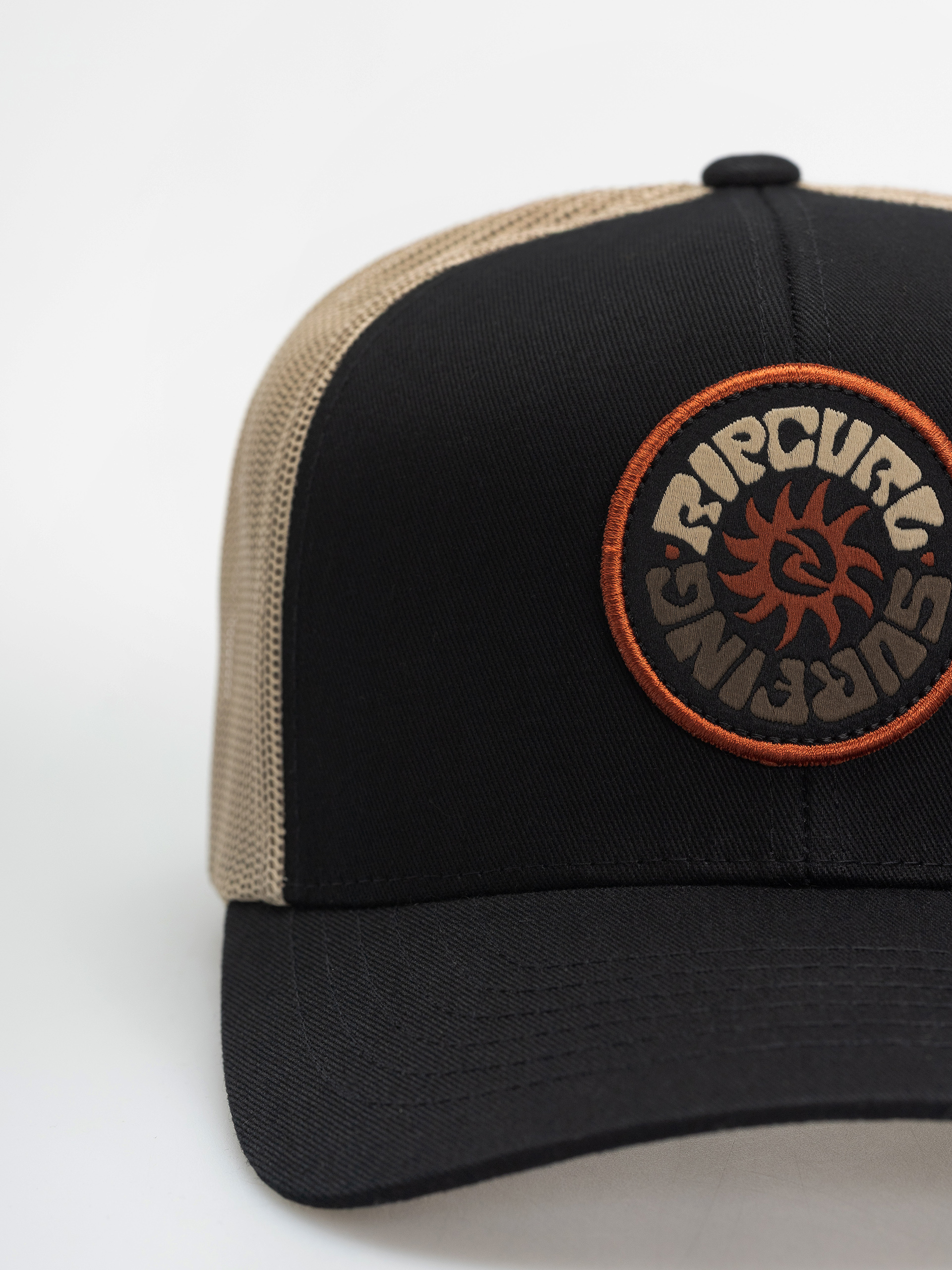 Кепка Rip Curl Custom Curve Trucker (black/khaki)