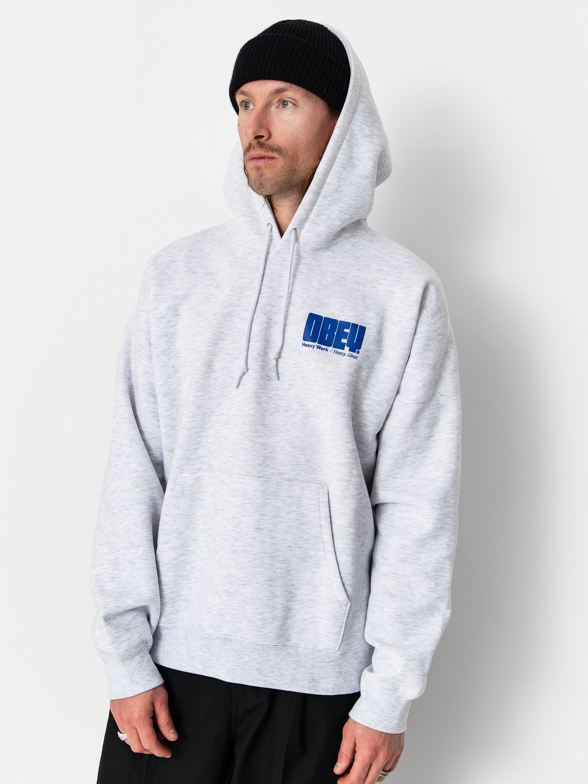 Худі OBEY Heavy Ideas HD (ash grey)