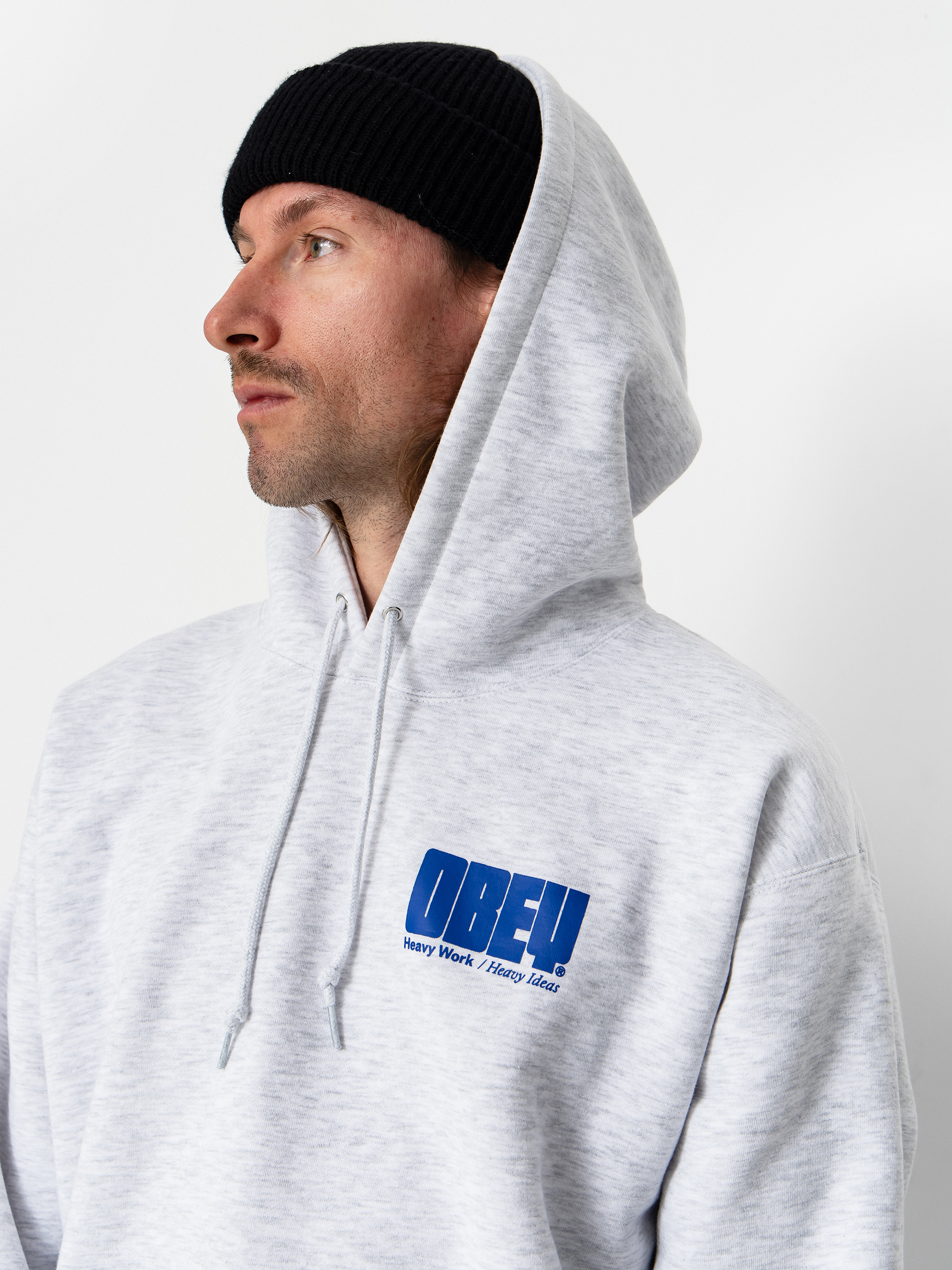 Худі OBEY Heavy Ideas HD (ash grey)