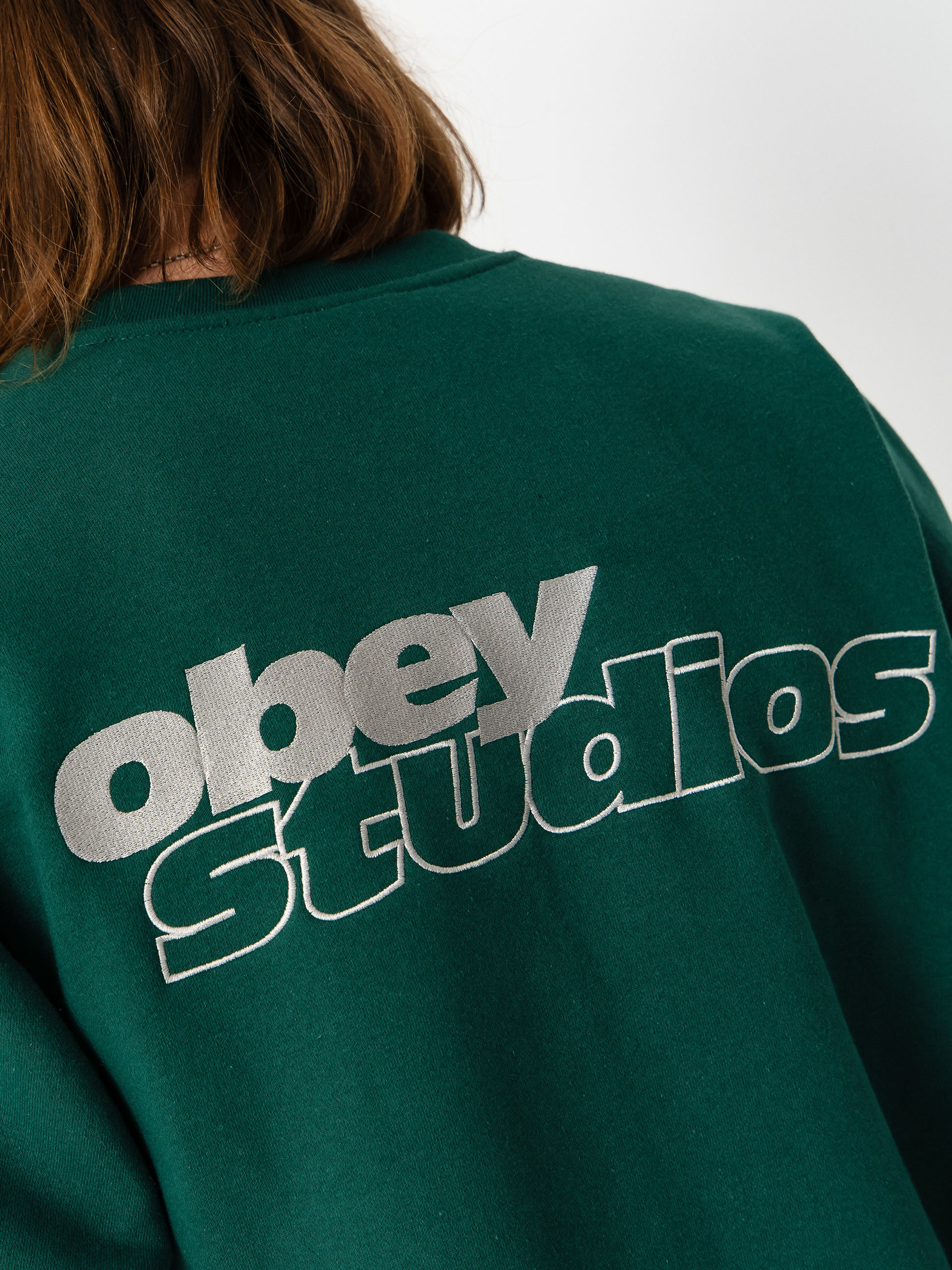 Світшот OBEY Tonic (rain forest)