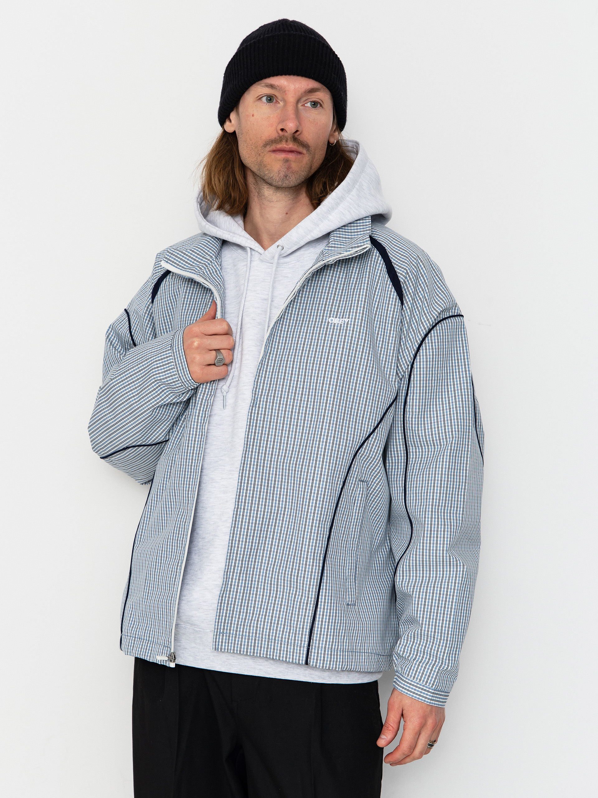 Куртка OBEY Practice Windbreaker (plaid multi)